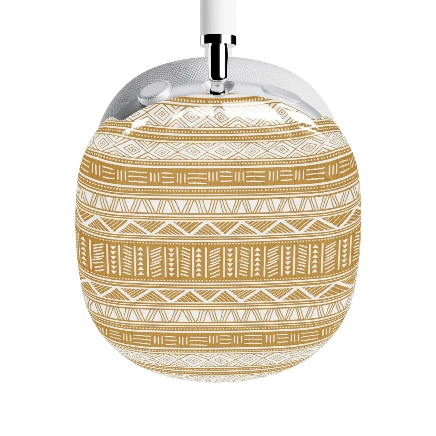 Light Yellow African Blanket AirPods Max Case - The Global Wanderer