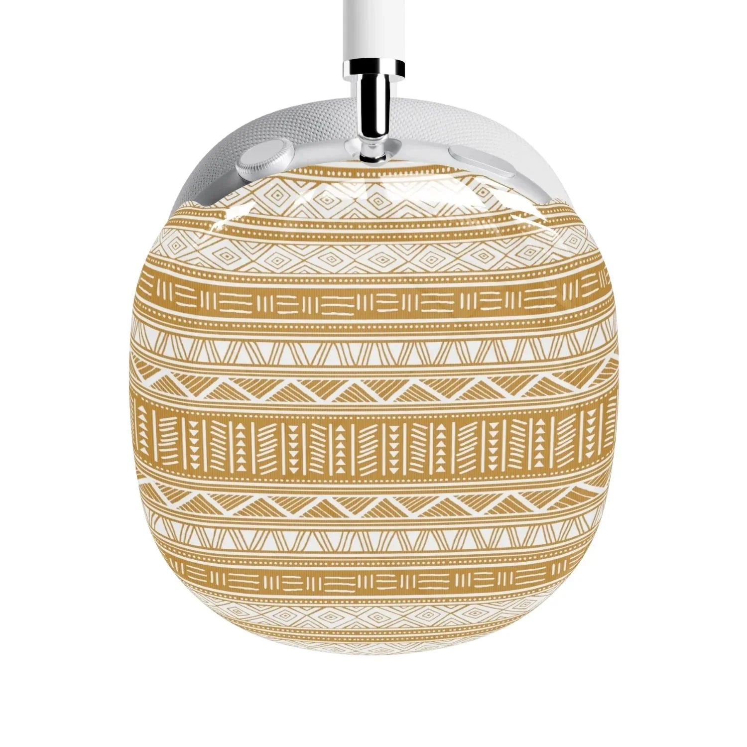 Light Yellow African Blanket AirPods Max Case - The Global Wanderer