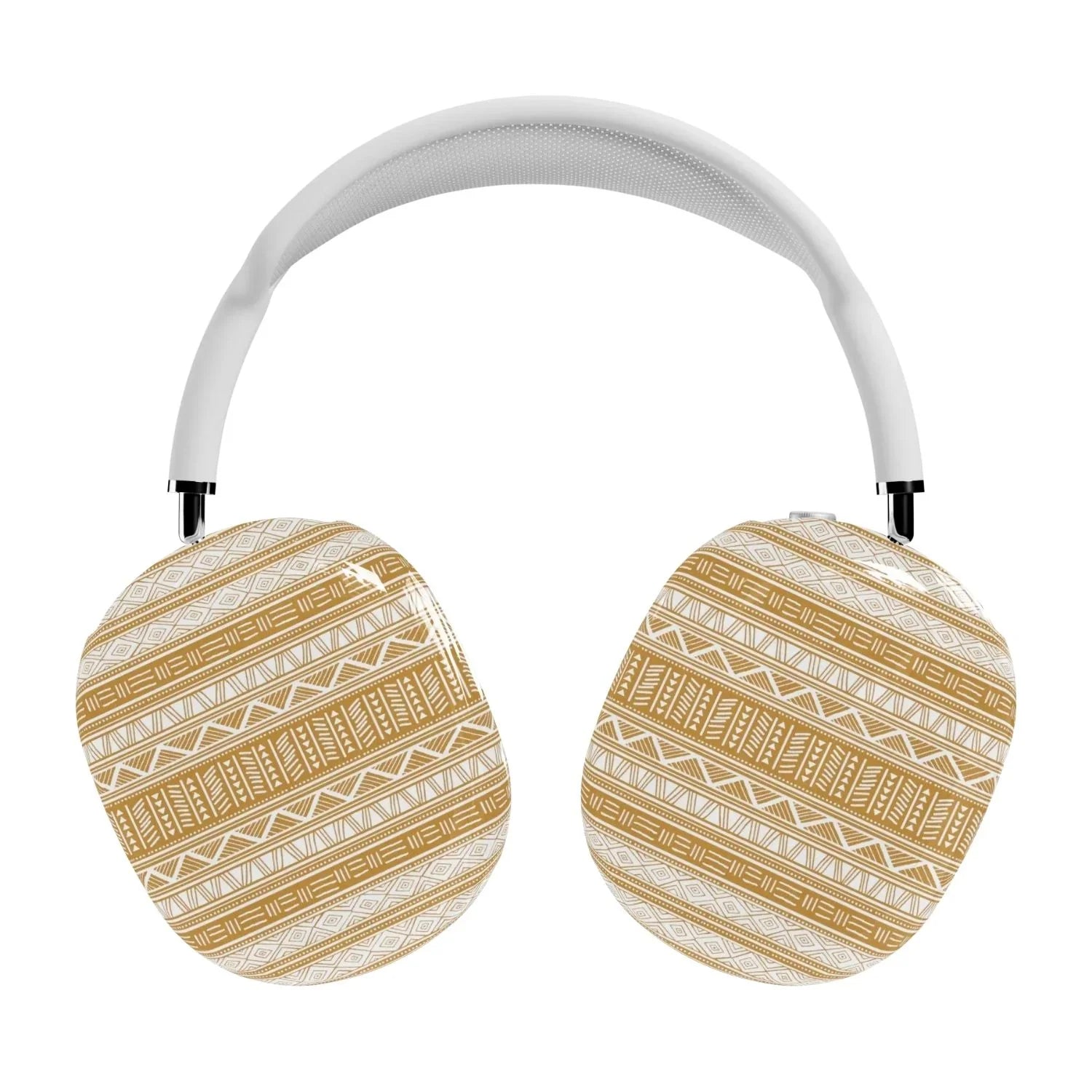 Light Yellow African Blanket AirPods Max Case - The Global Wanderer