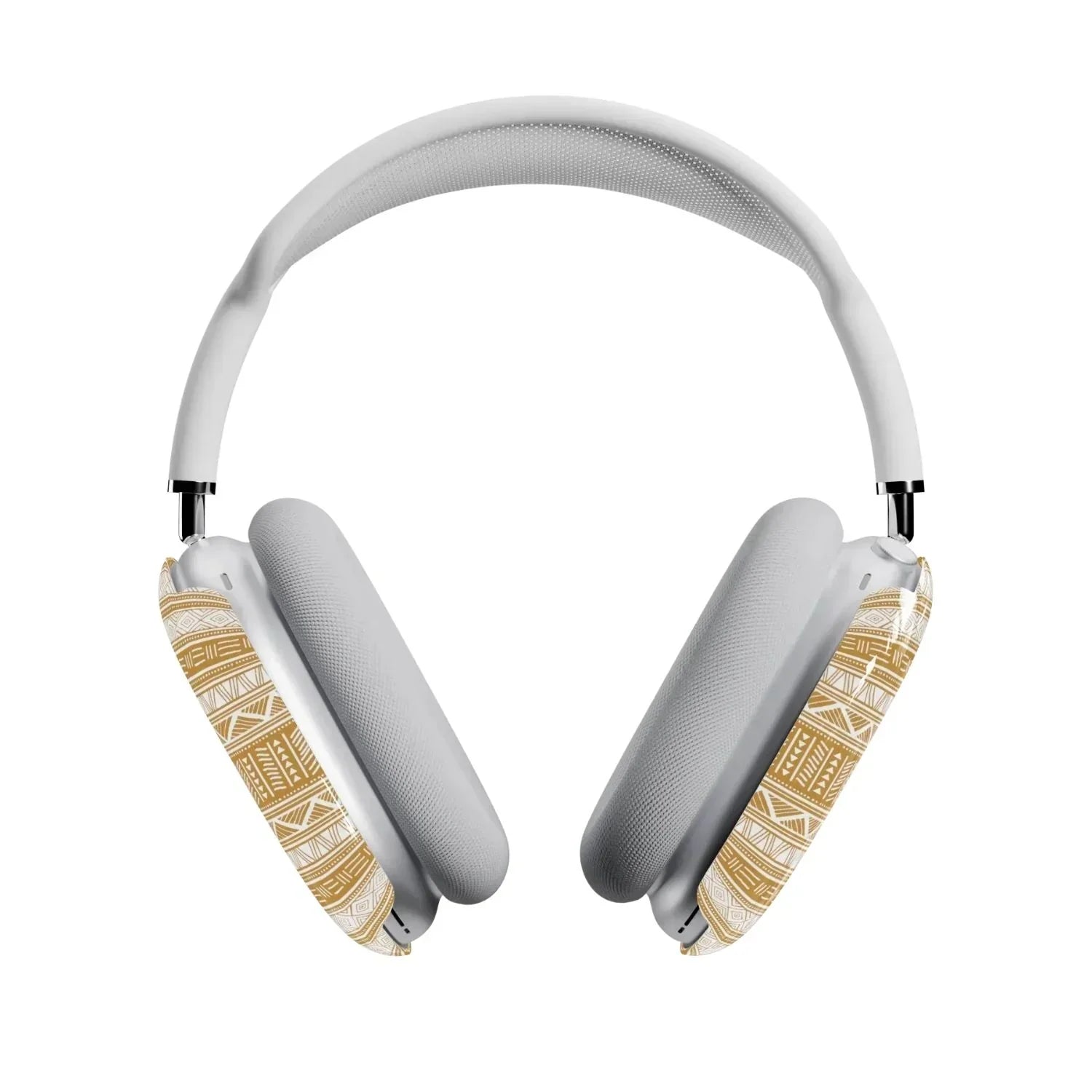 Light Yellow African Blanket AirPods Max Case - The Global Wanderer