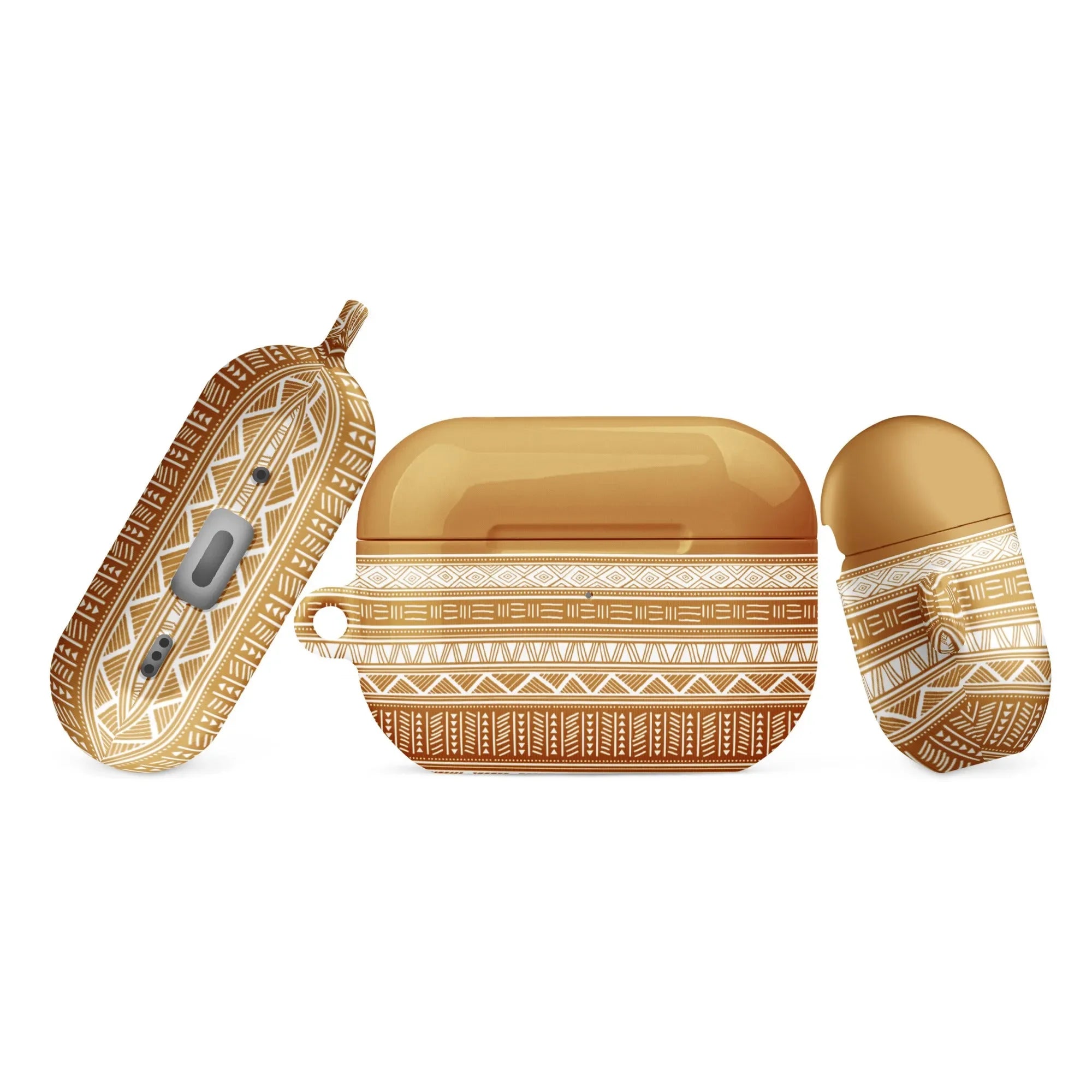 Light Yellow African Blanket AirPod Pro 2 Case - The Global Wanderer