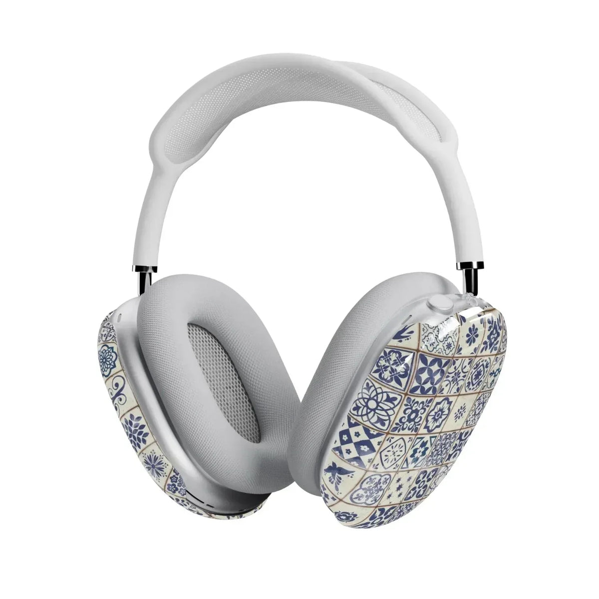 Lisboa Branco Tile AirPods Max Case - The Global Wanderer