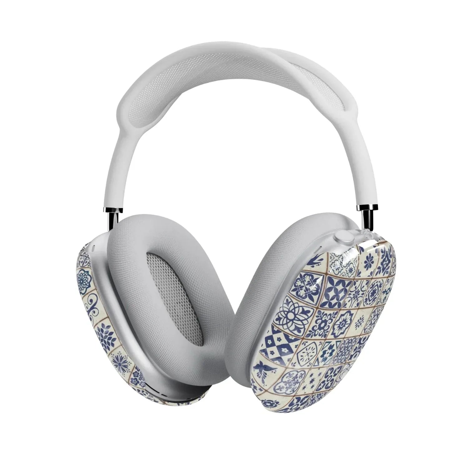 Lisboa Branco Tile AirPods Max Case - The Global Wanderer