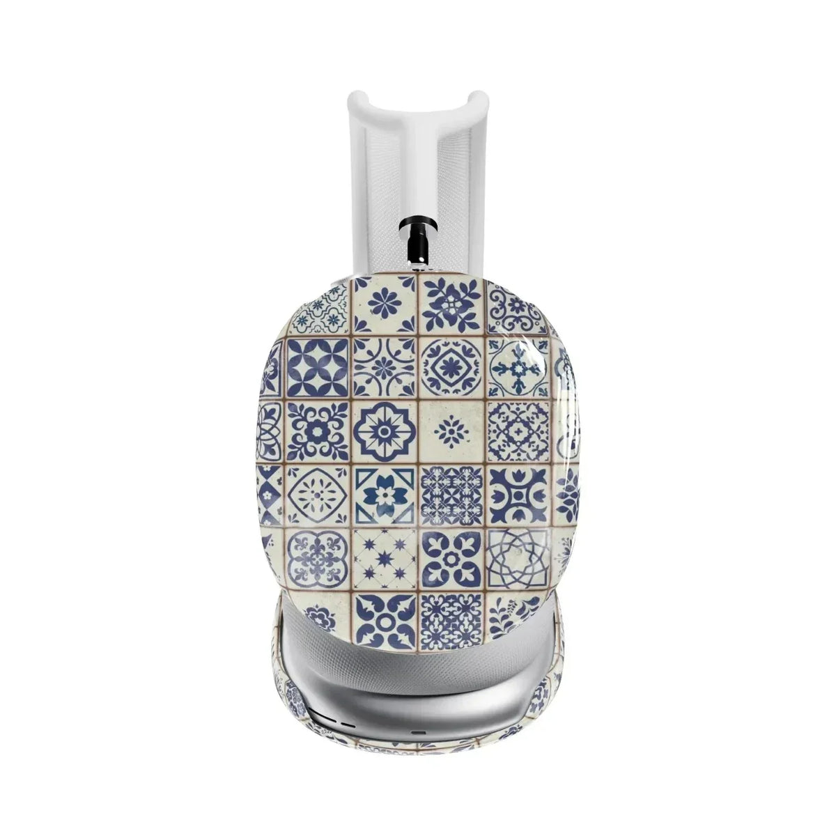 Lisboa Branco Tile AirPods Max Case - The Global Wanderer
