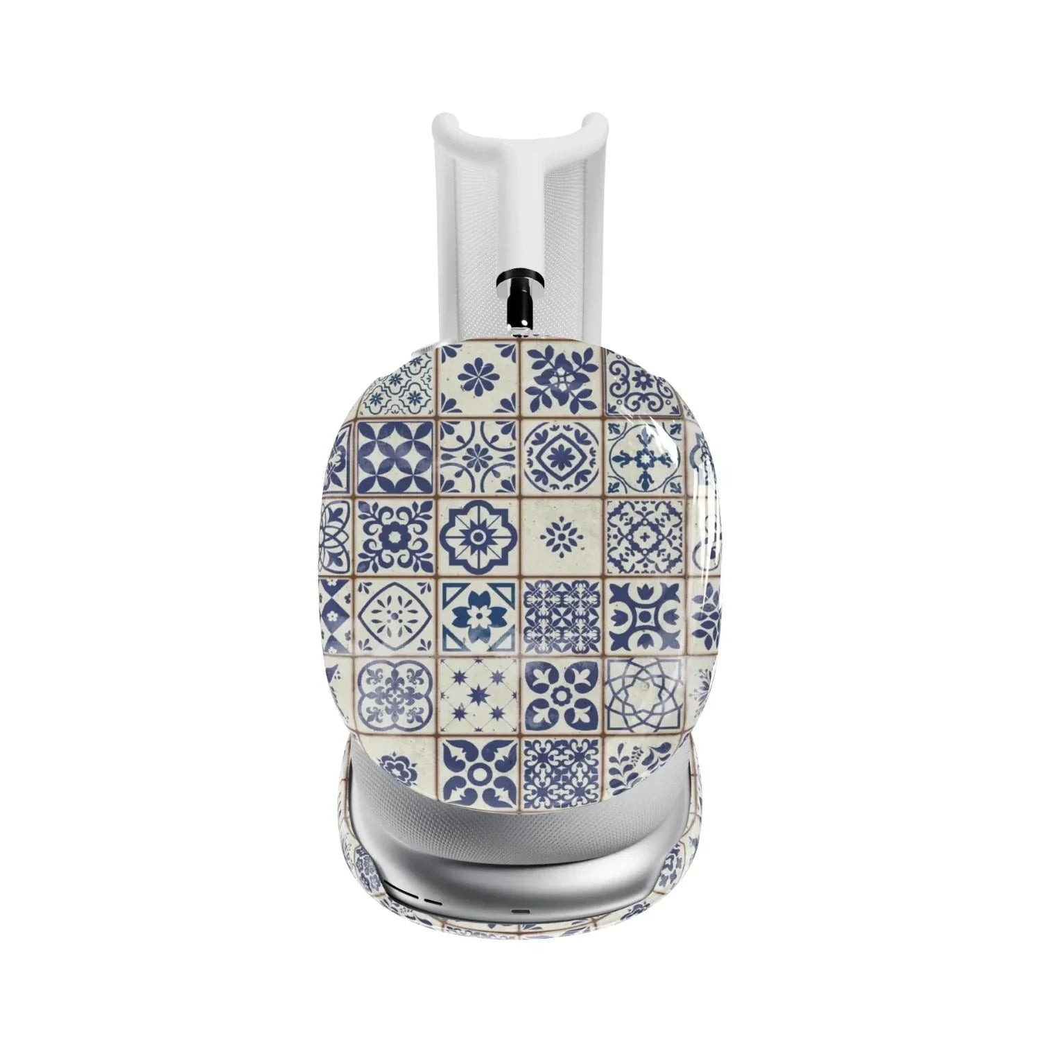 Lisboa Branco Tile AirPods Max Case - The Global Wanderer