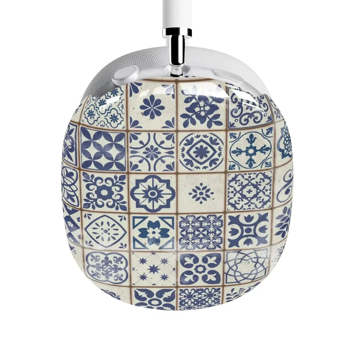 Lisboa Branco Tile AirPods Max Case - The Global Wanderer