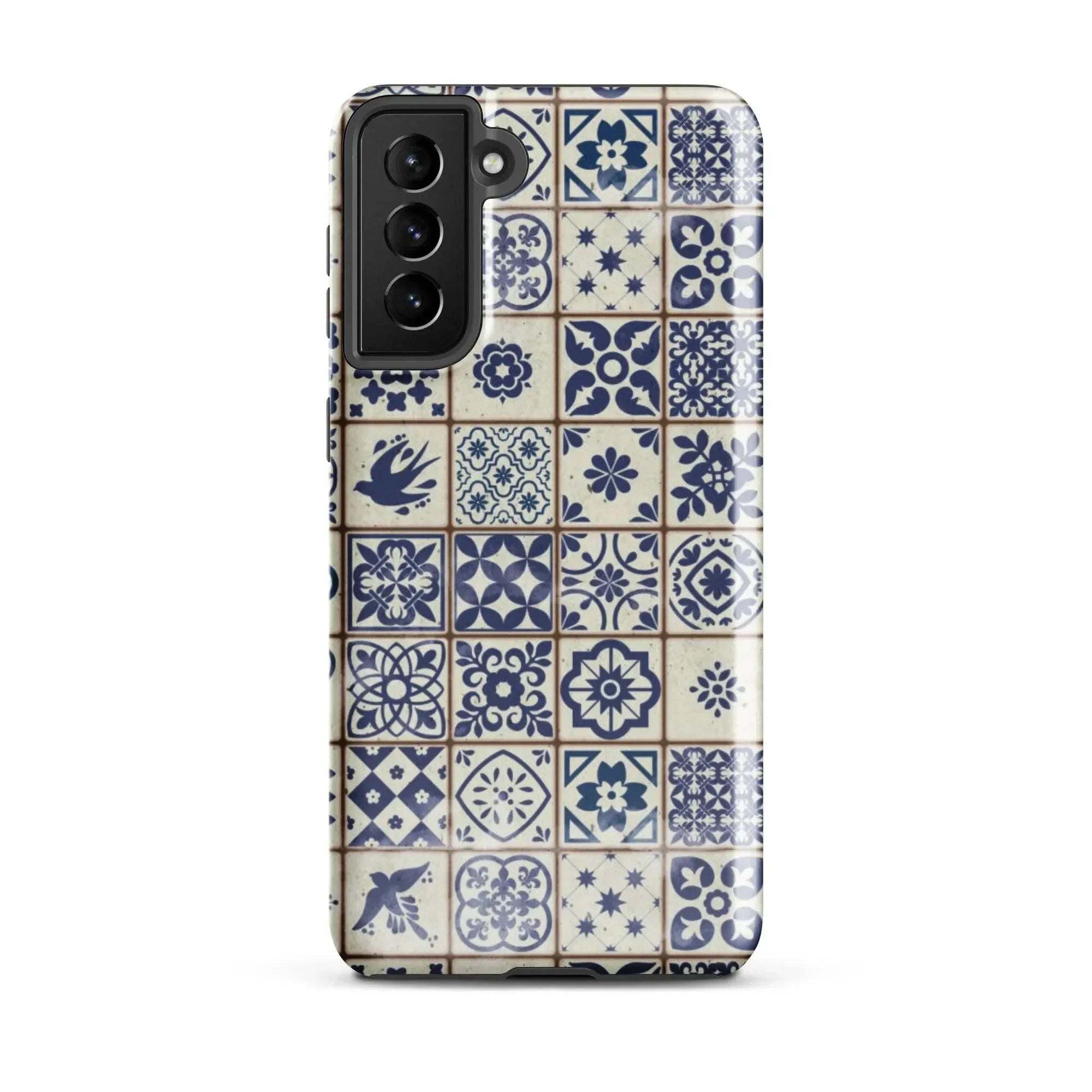 Lisboa Branco Tile Samsung Case - The Global Wanderer