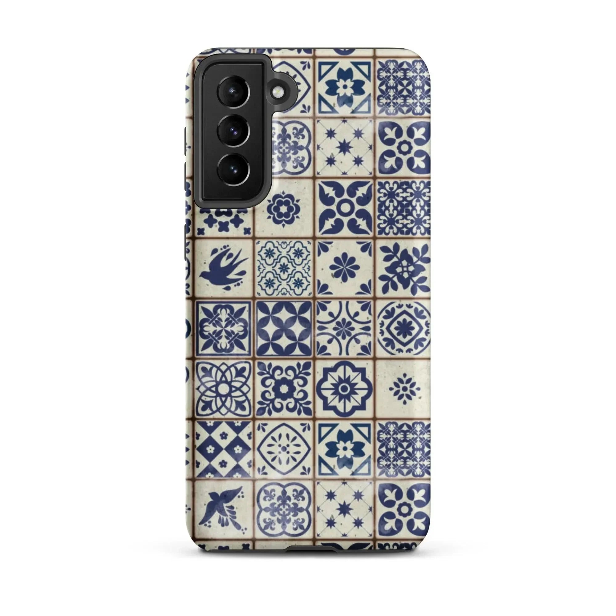 Lisboa Branco Tile Samsung Case - The Global Wanderer