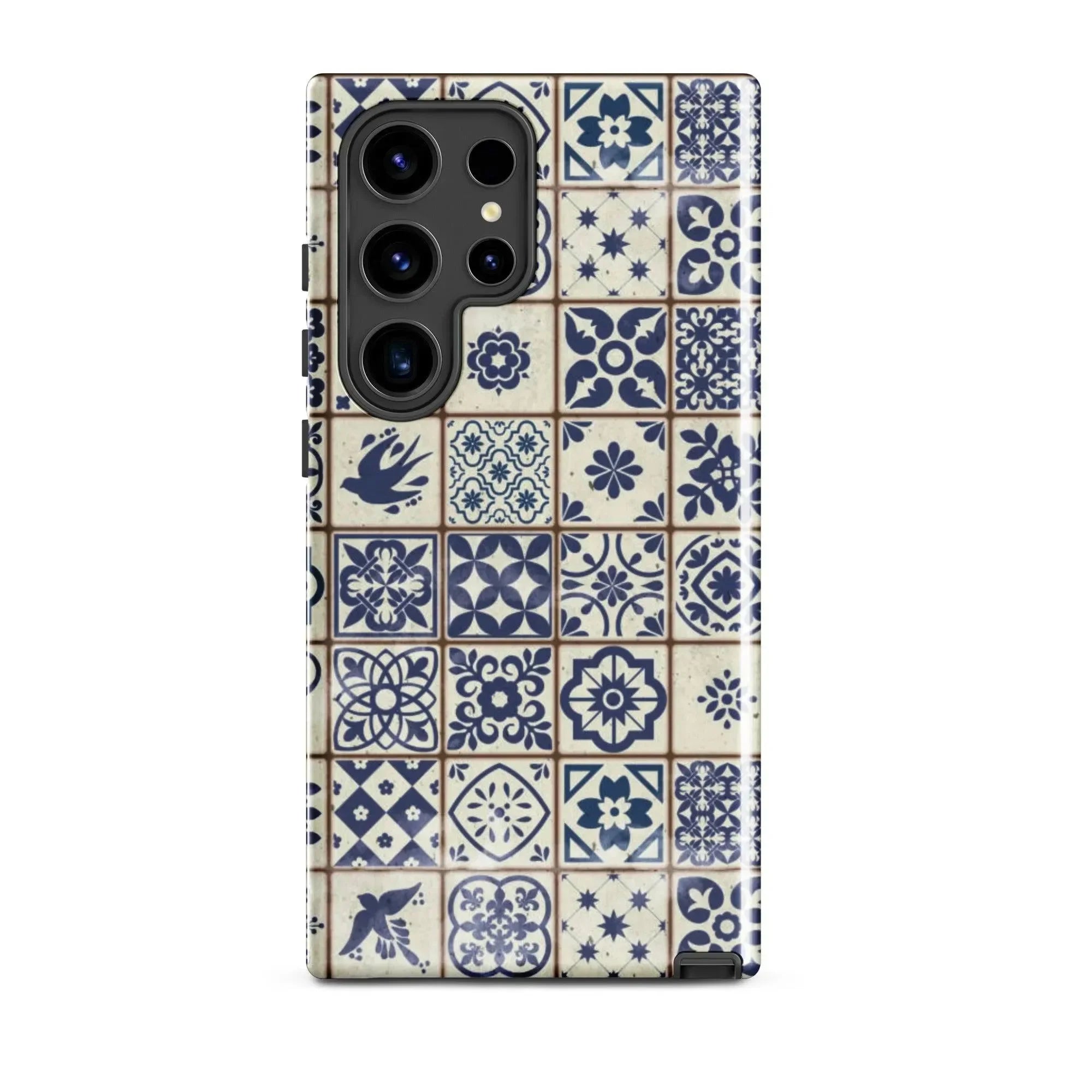 Lisboa Branco Tile Samsung Case - The Global Wanderer