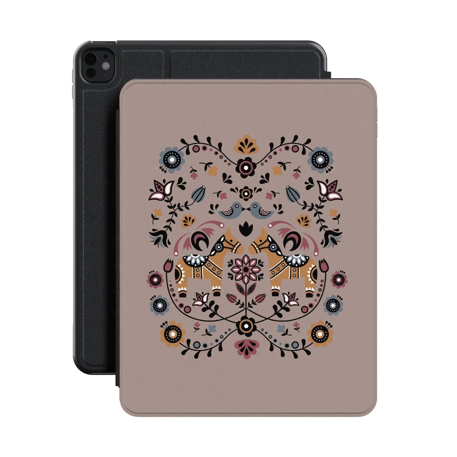 Ljungdimma Dala Horse iPad Case - The Global Wanderer