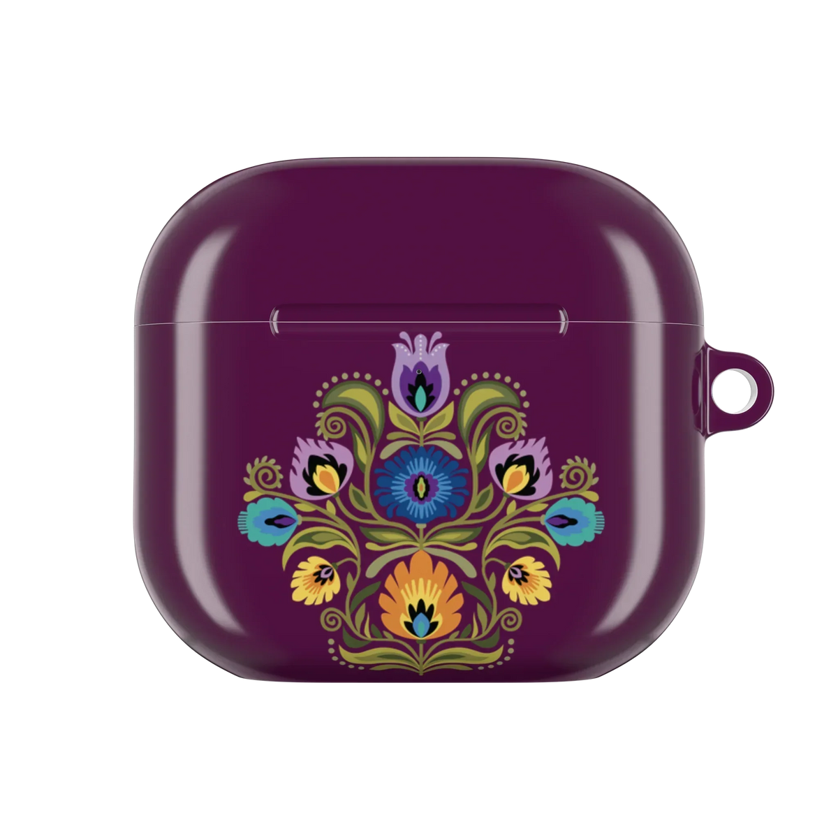 Łódź Plum Wycinanki AirPods 4 Case - The Global Wanderer