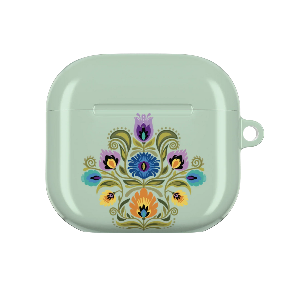 Lublin Sage Wycinanki AirPods 4 Case - The Global Wanderer