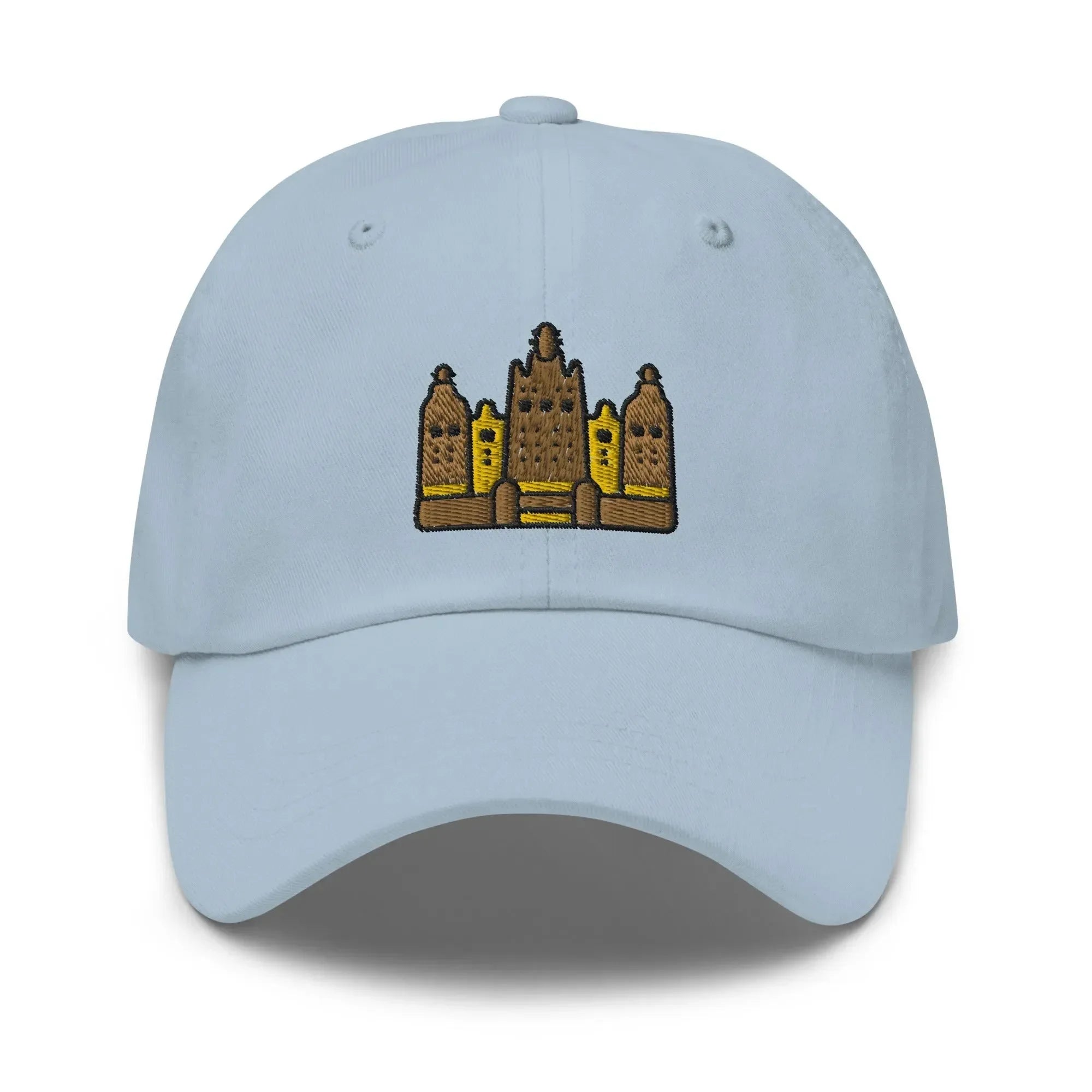 Malian Great Mosque Embroidered Dad Hat - The Global Wanderer