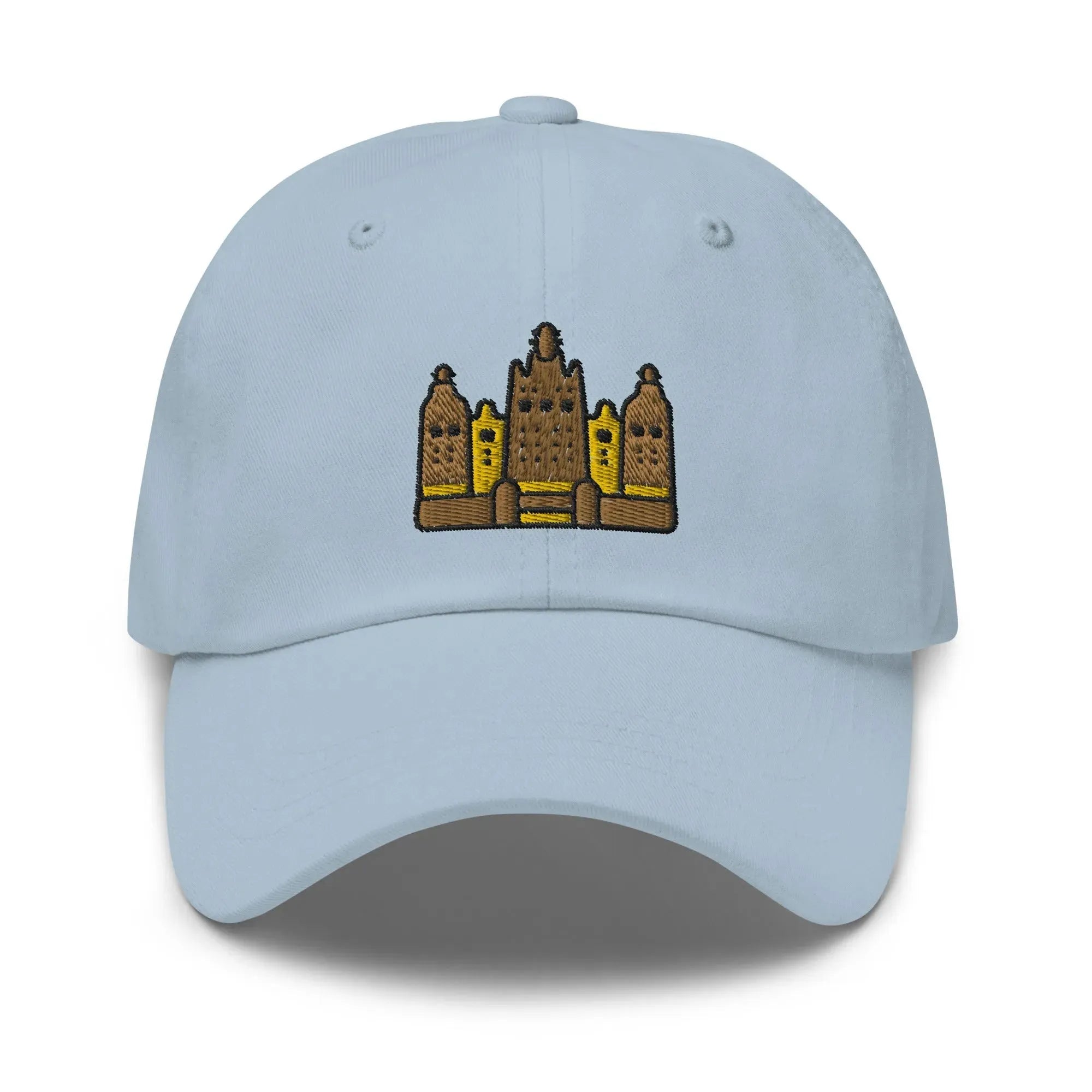 Malian Great Mosque Embroidered Dad Hat - The Global Wanderer