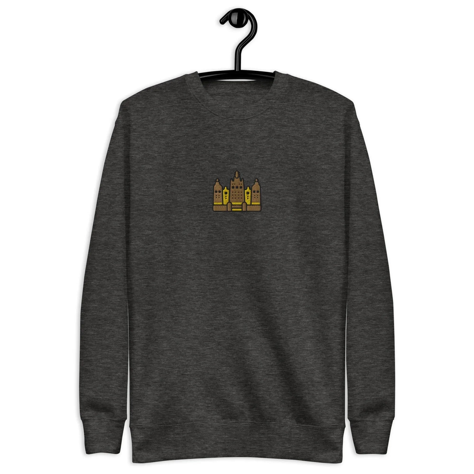 Malian Great Mosque Embroidered Sweatshirt - The Global Wanderer