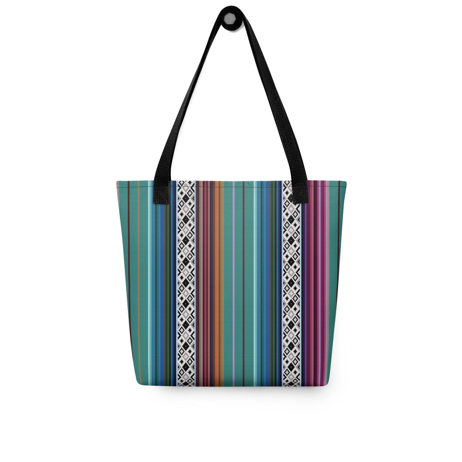 Mexican Aztec Print Tote Bag - The Global Wanderer