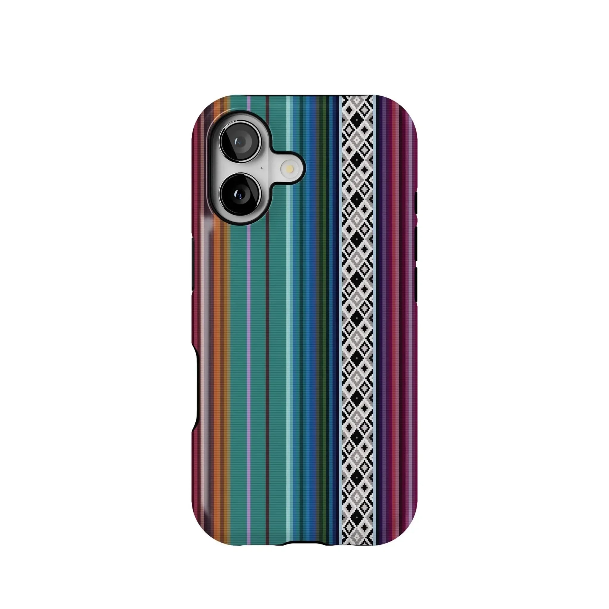 Mexican Aztec Tough MagSafe iPhone case - The Global Wanderer