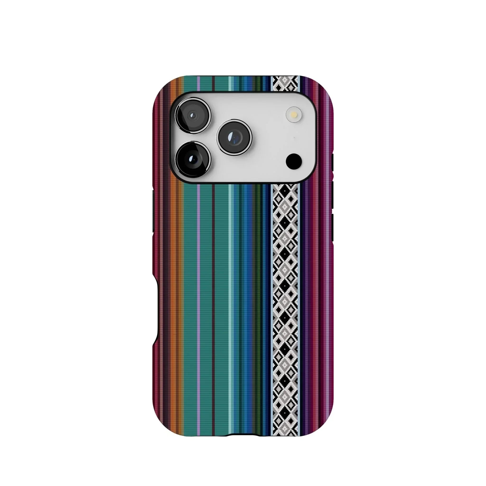 Mexican Aztec Tough MagSafe iPhone case - The Global Wanderer