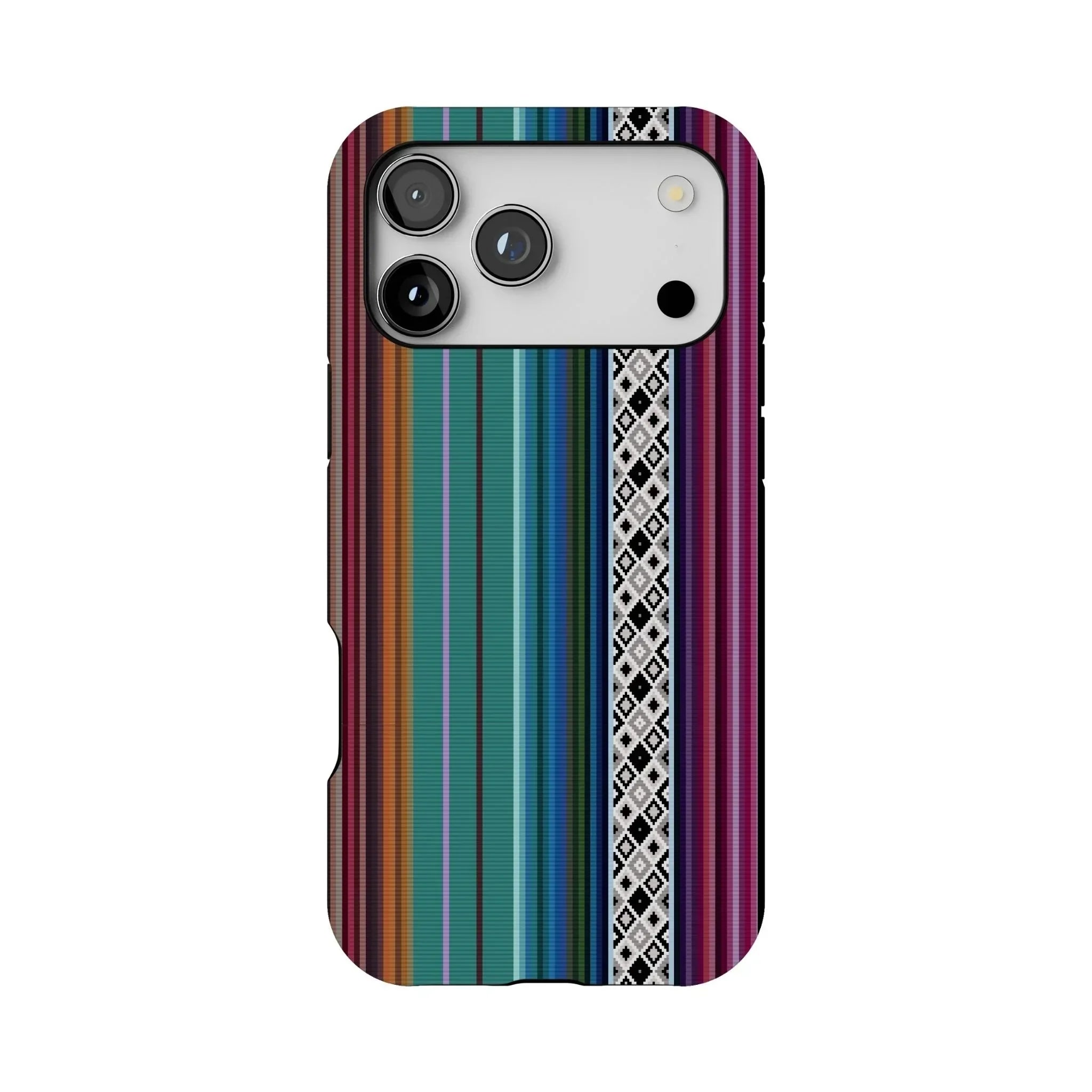 Mexican Aztec Tough MagSafe iPhone case - The Global Wanderer