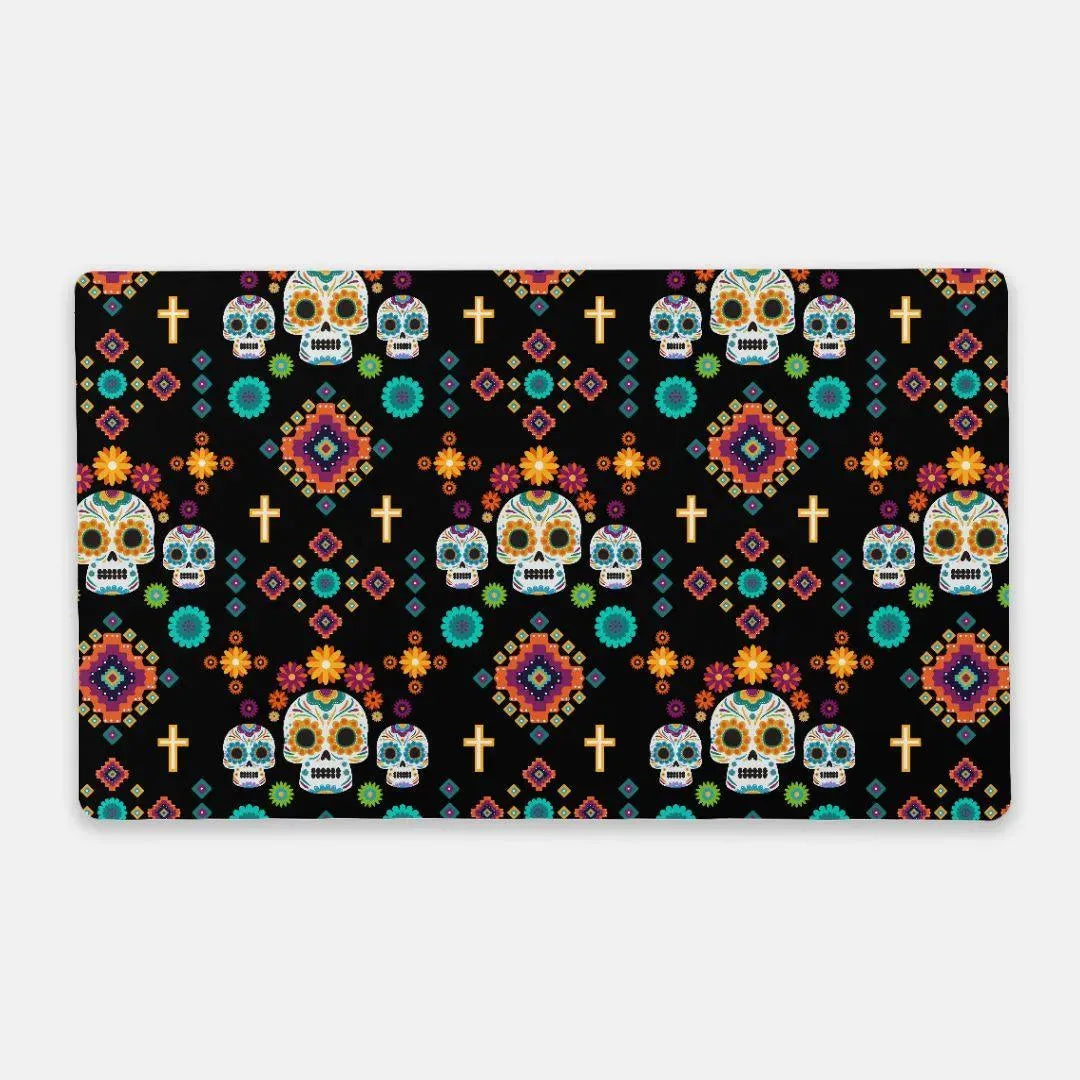 Mexican Day of the Dead Desk Mat - The Global Wanderer
