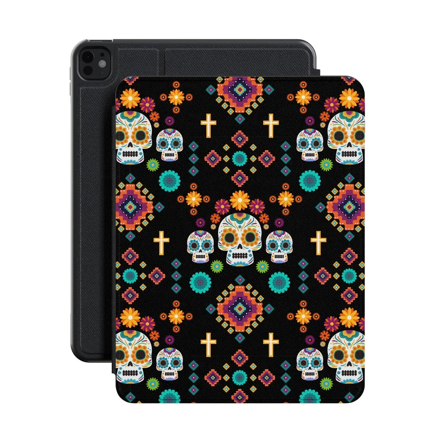 Mexican Day of the Dead iPad Case - The Global Wanderer