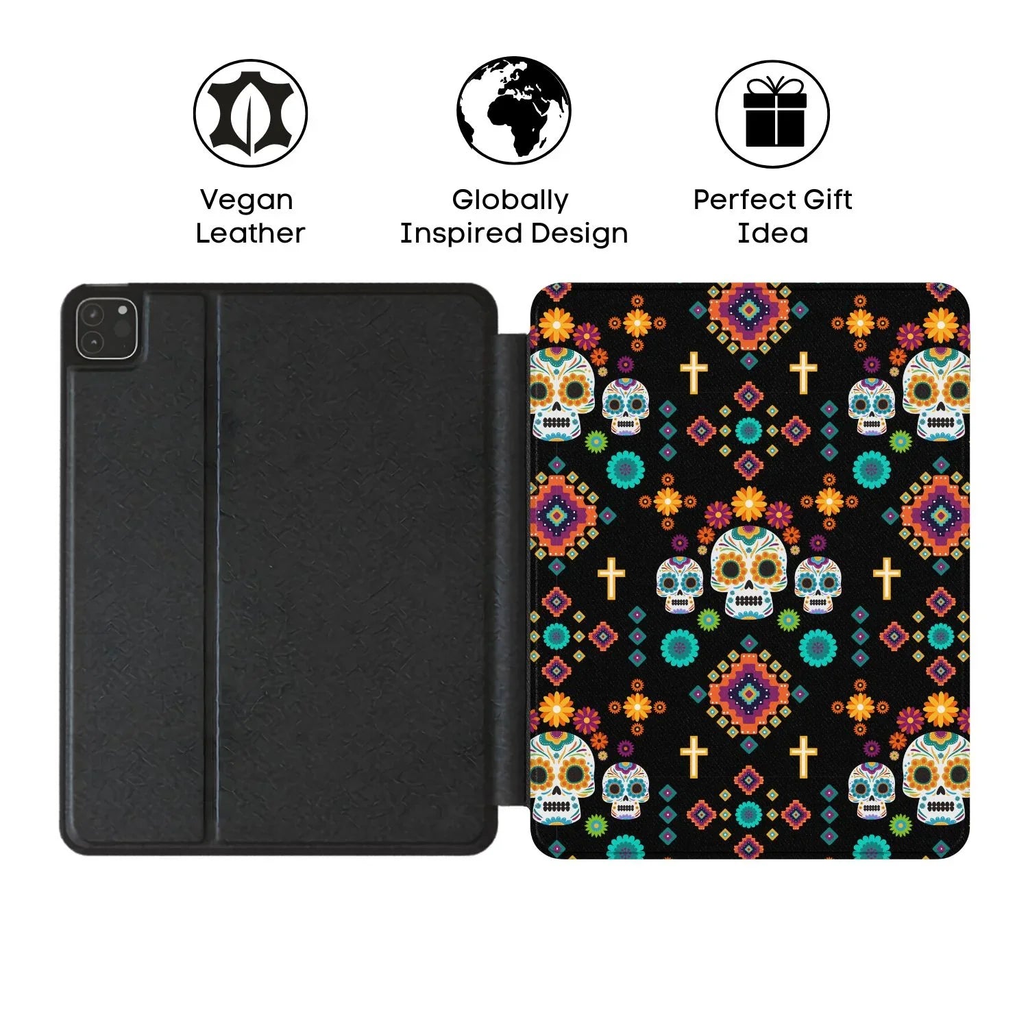 Mexican Day of the Dead iPad Case - The Global Wanderer