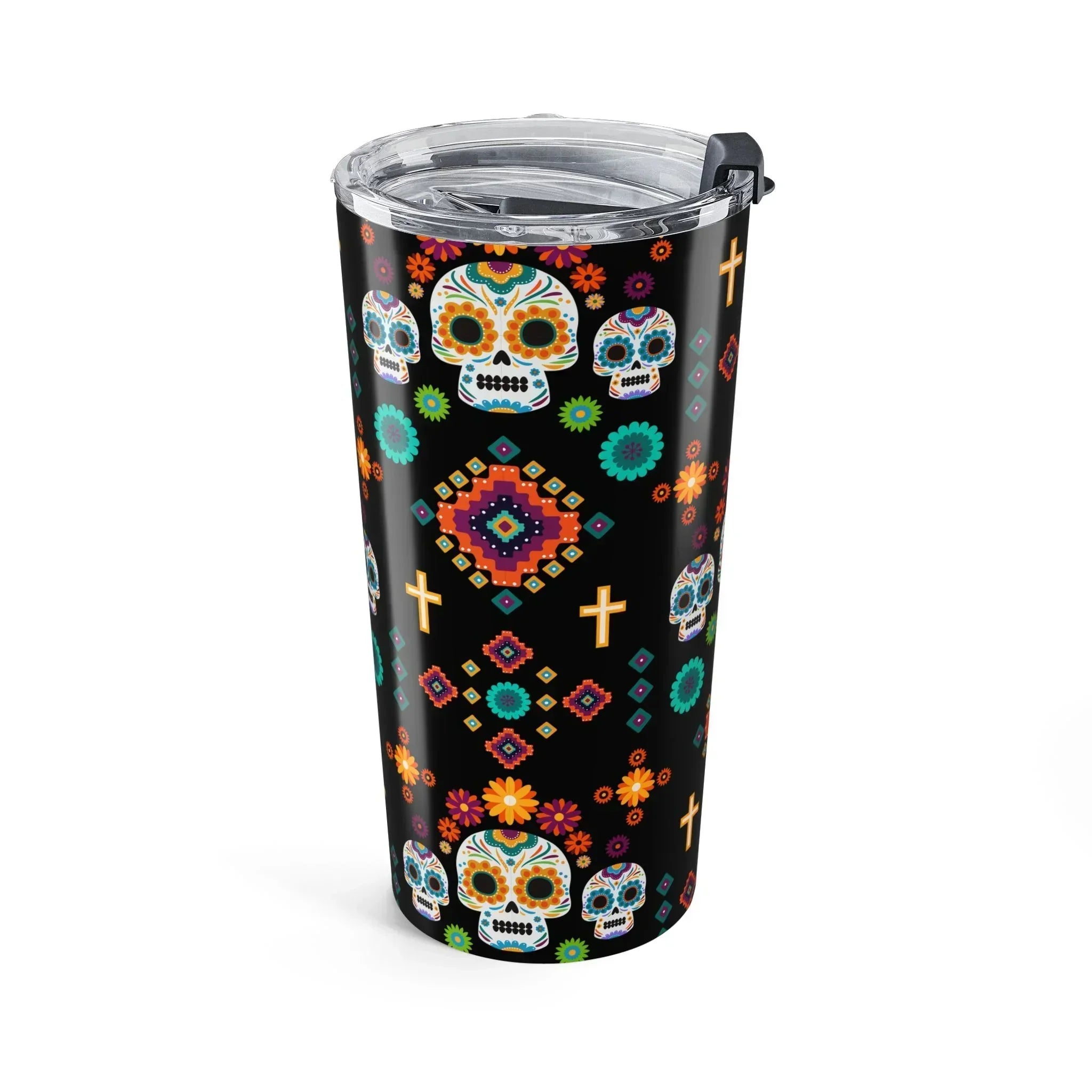 Mexican Day of the Dead Tumbler - The Global Wanderer