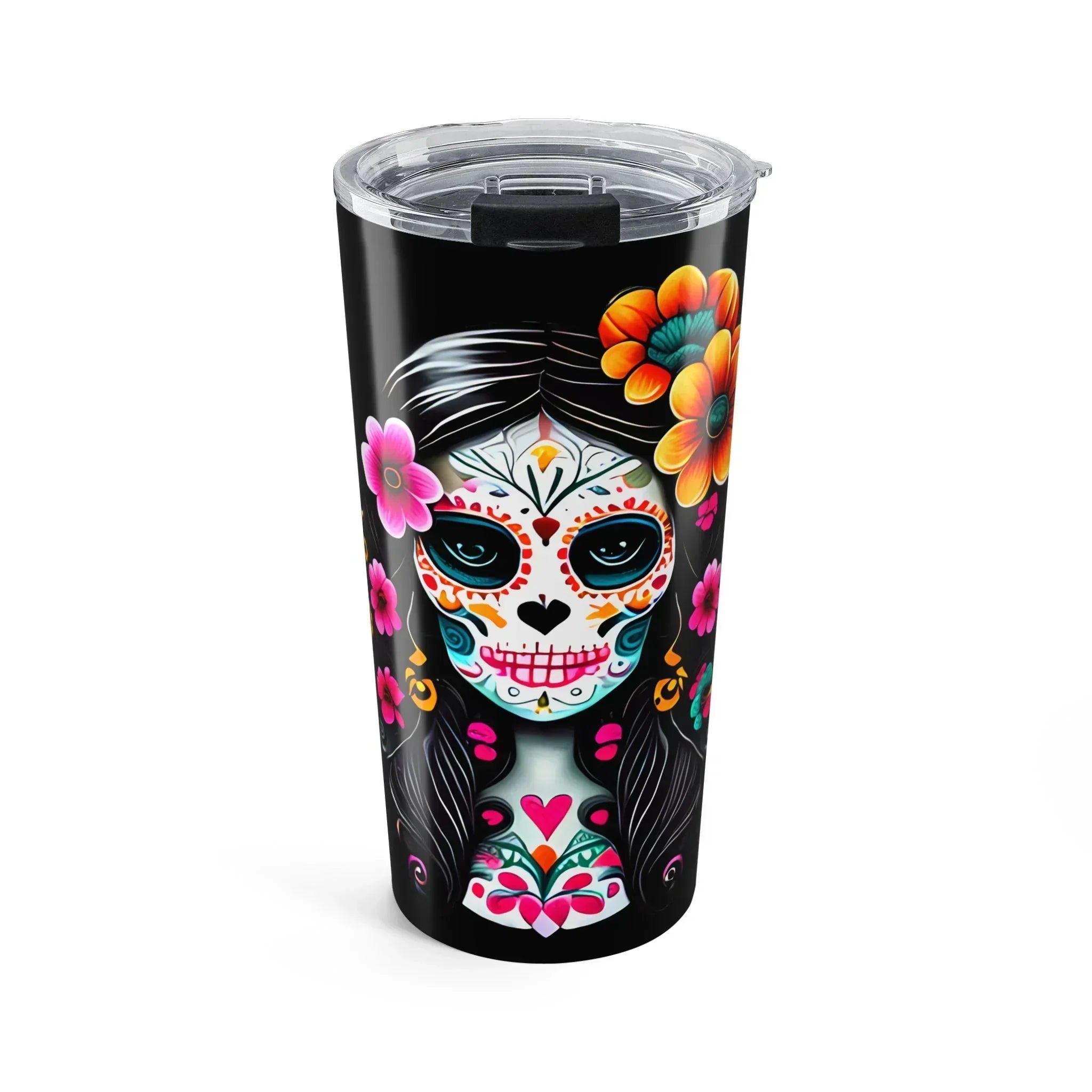 Mexican La Catrina Tumbler - The Global Wanderer