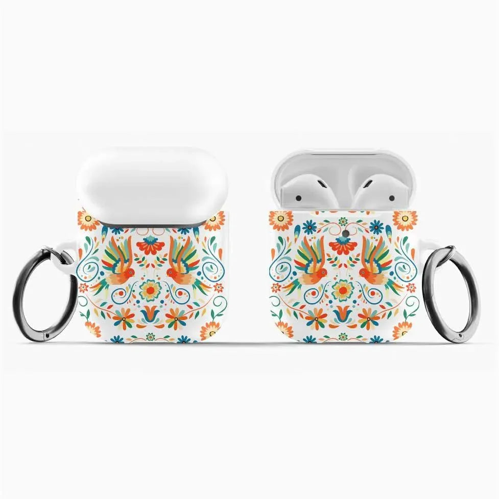 Mexican Otomi AirPod Pro Case - The Global Wanderer