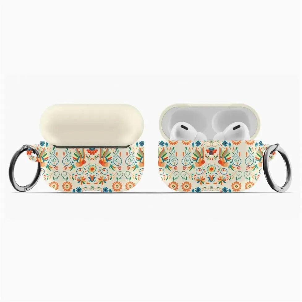 Mexican Otomi AirPod Pro Case - The Global Wanderer