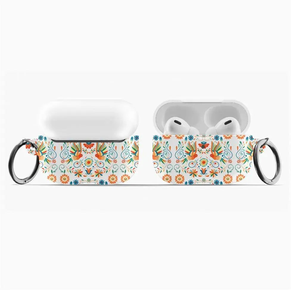Mexican Otomi AirPod Pro Case - The Global Wanderer