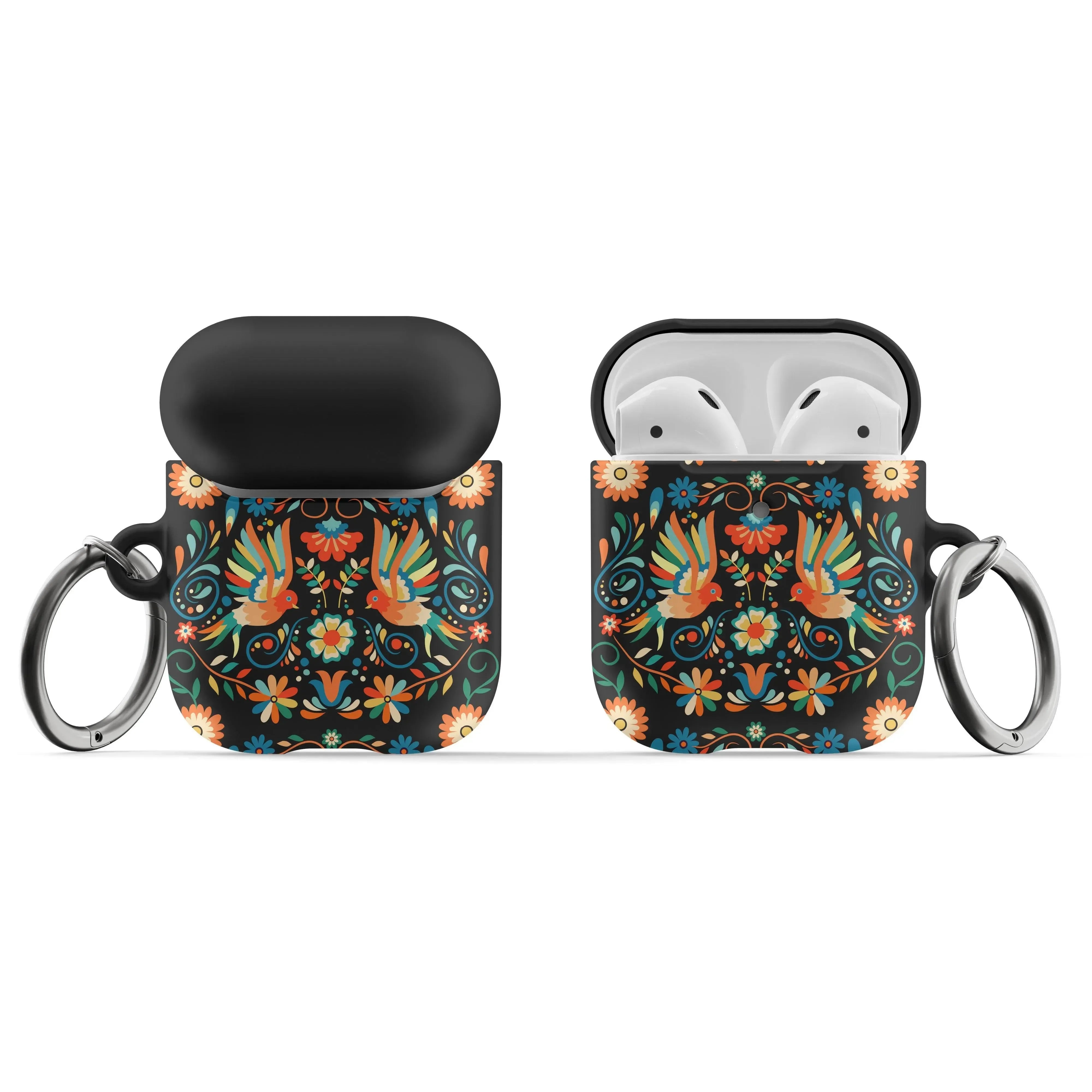 Quiroga Noir Otomi AirPods Case | Globally Inspired AirPods Apple