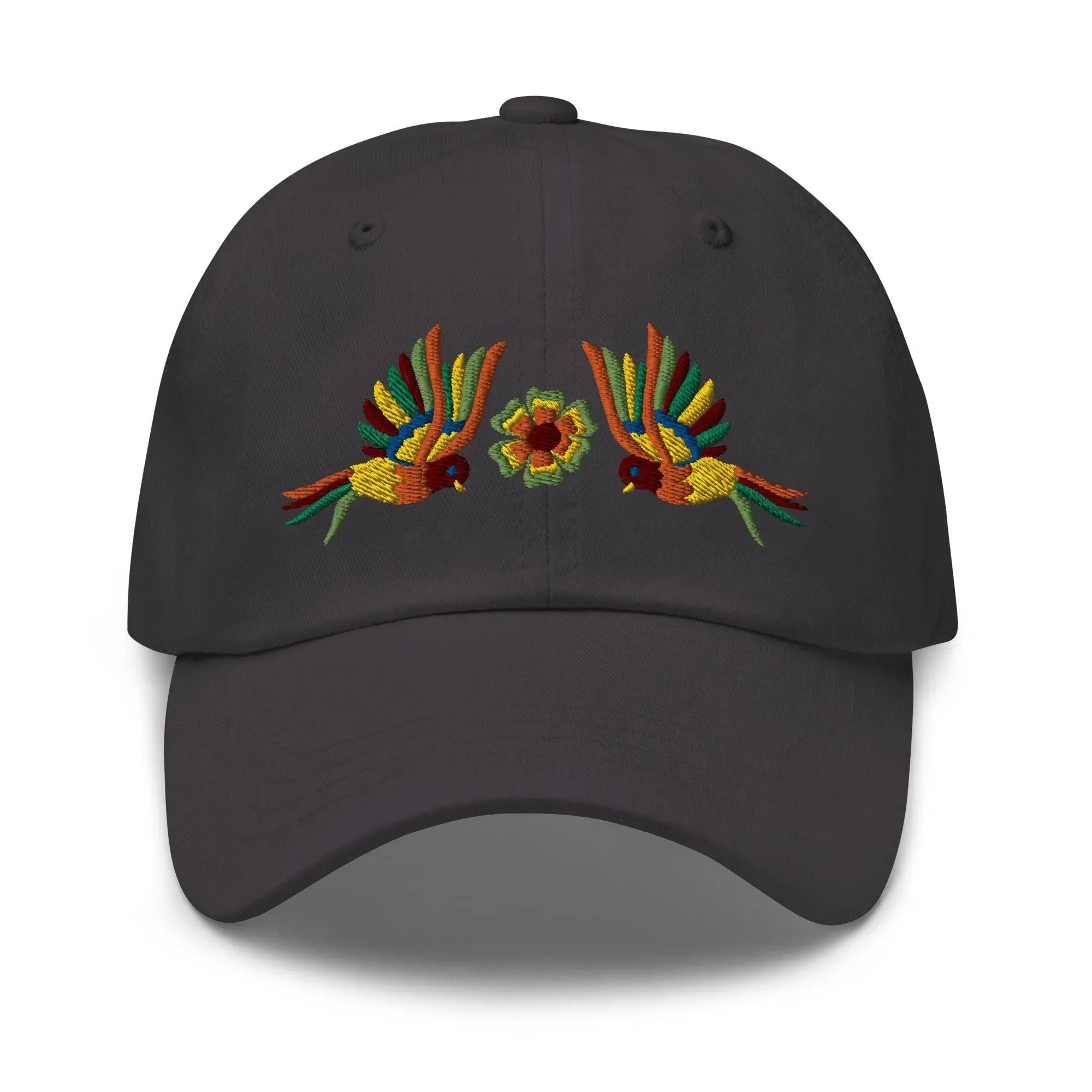 Mexican Otomi Embroidered Dad Hat - The Global Wanderer