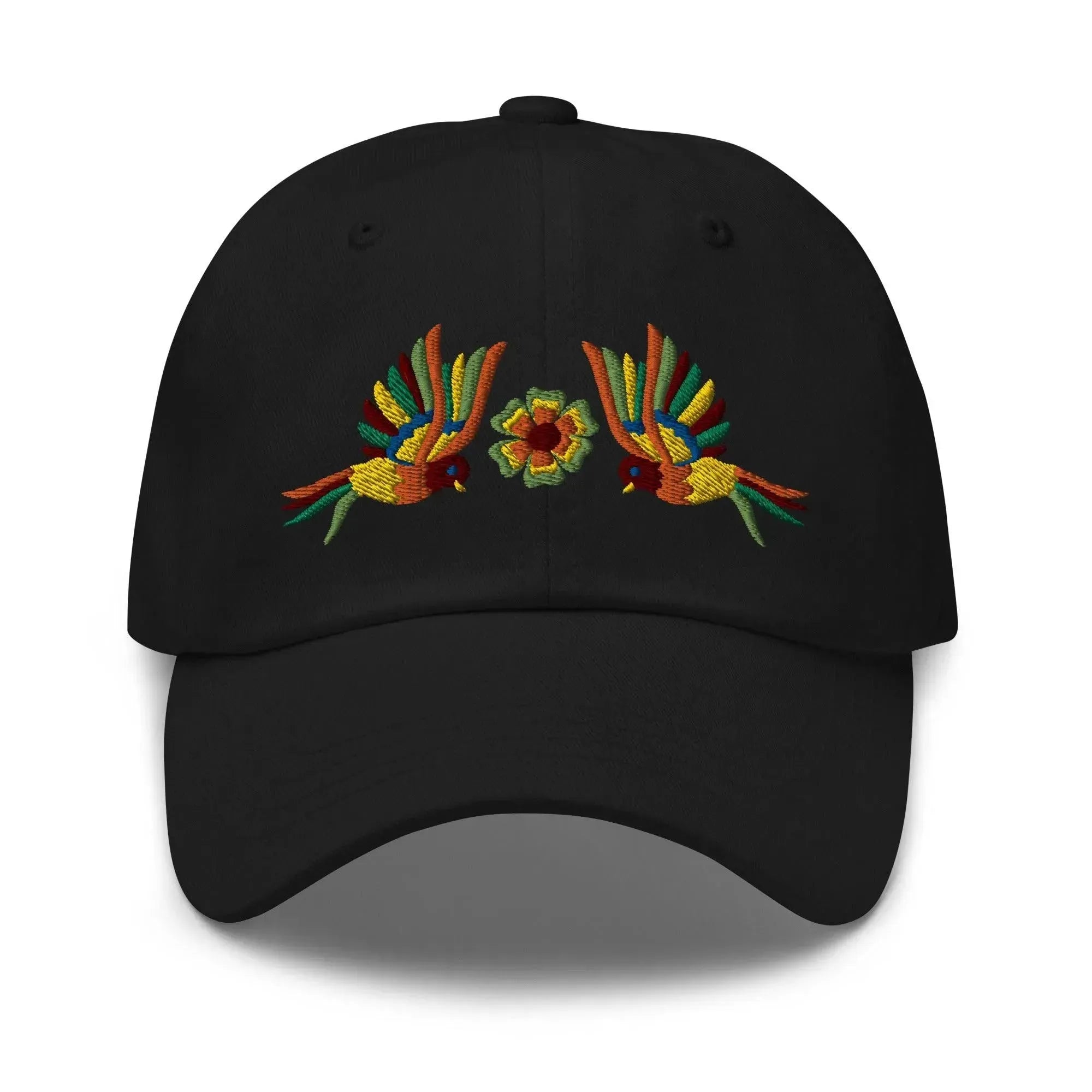 Mexican Otomi Embroidered Dad Hat - The Global Wanderer