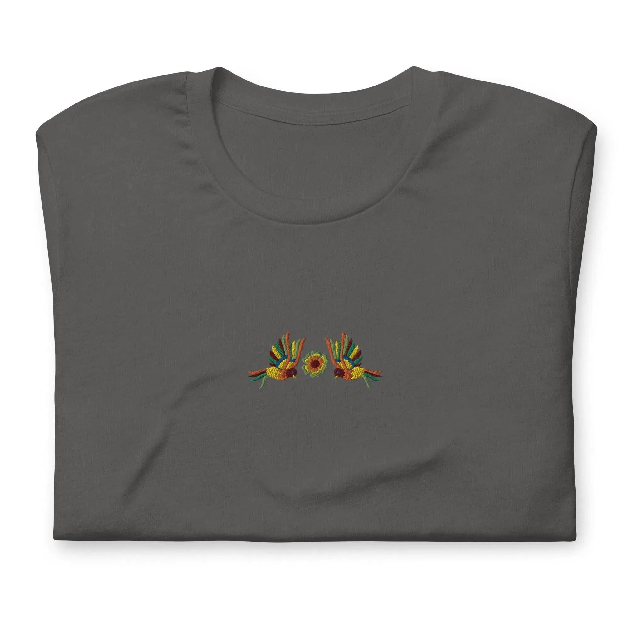 Mexican Otomi Embroidered T-Shirt - The Global Wanderer