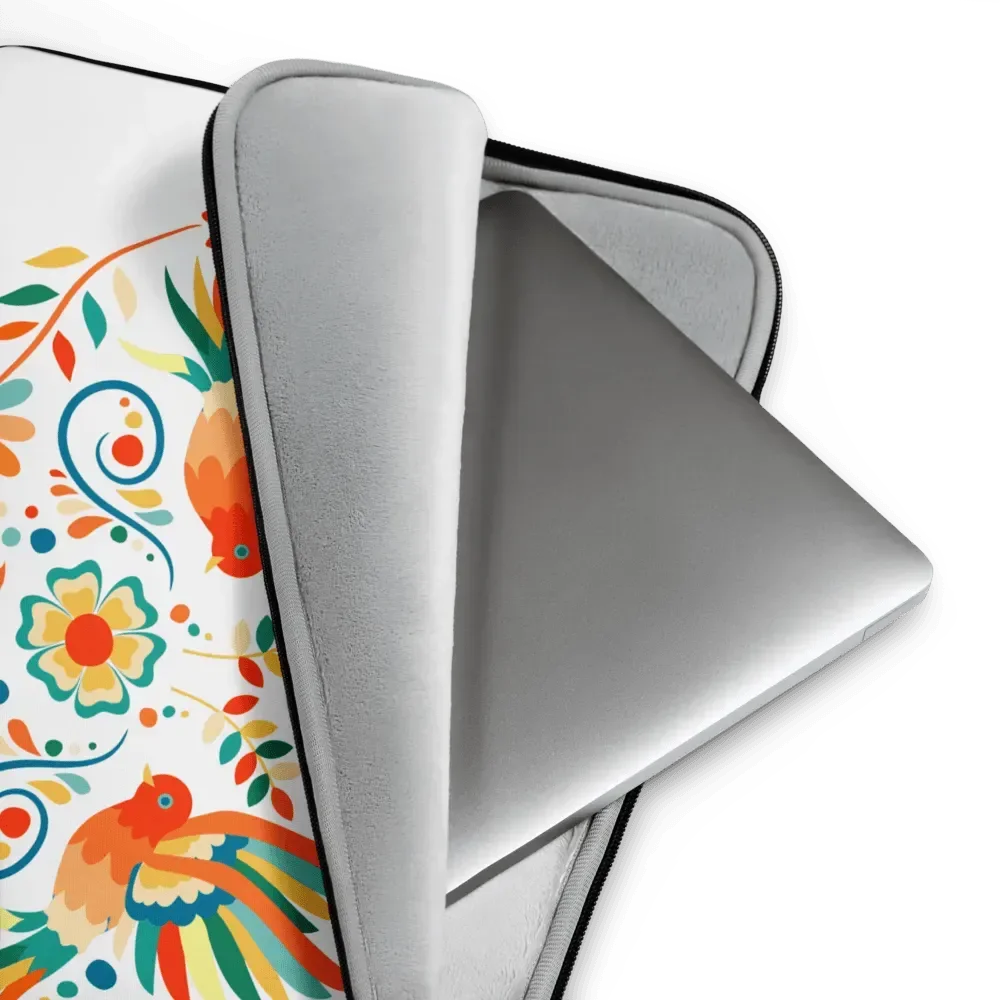 Mexican Otomi Laptop Case - The Global Wanderer