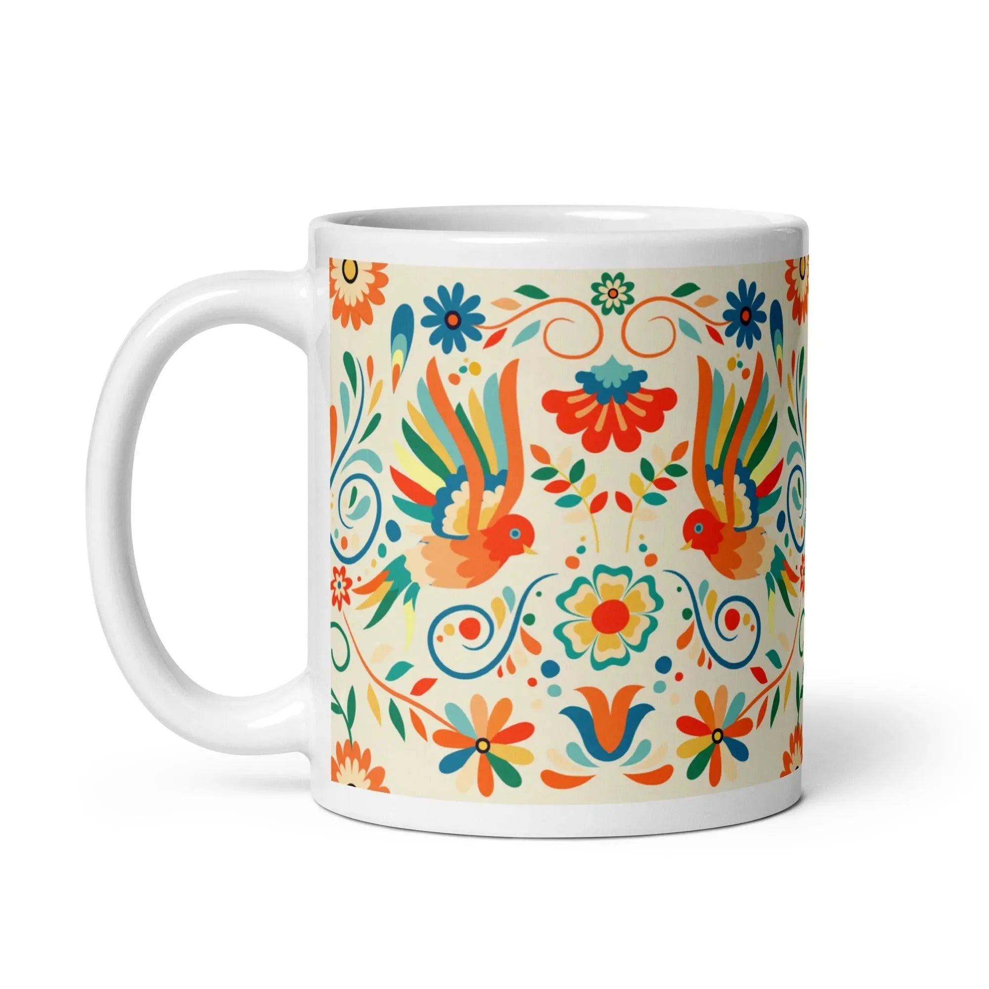 Mexican Otomi Mug - The Global Wanderer
