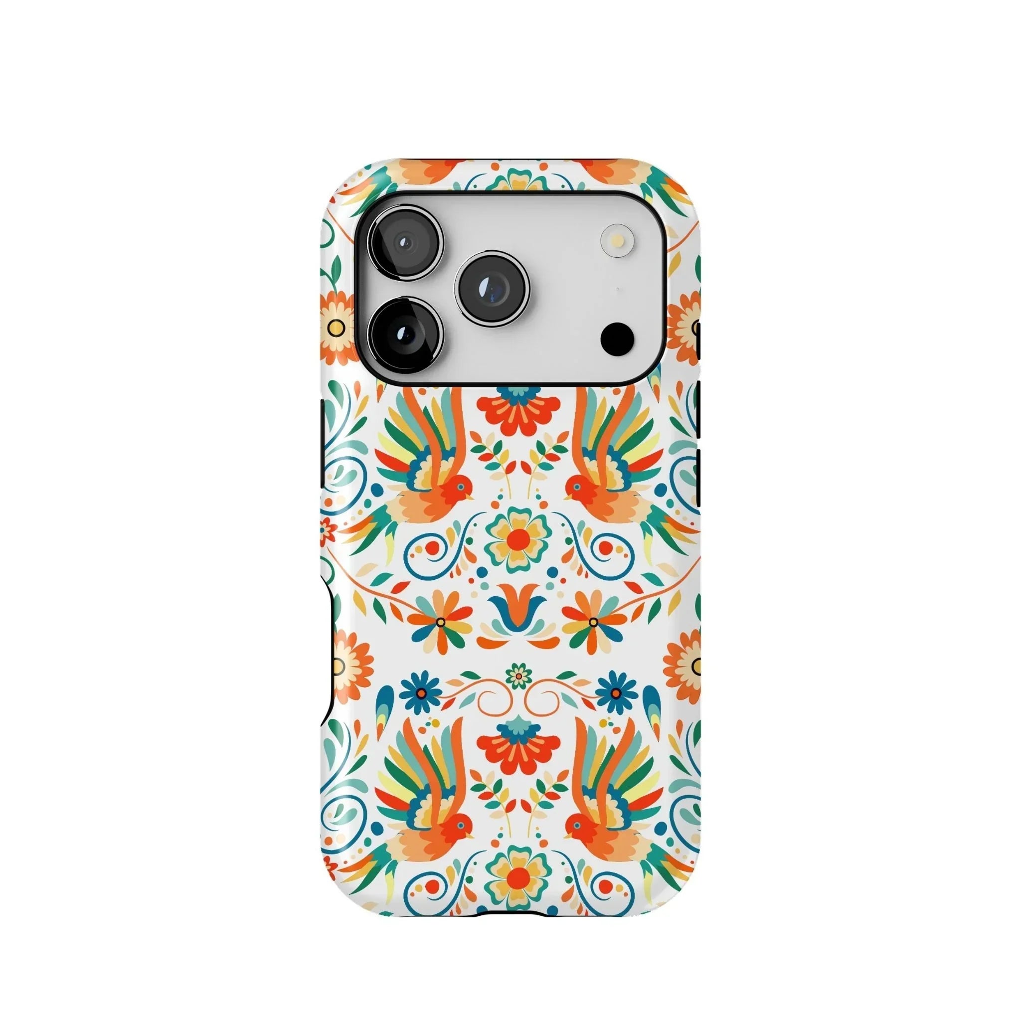 Mexican Otomi Print Tough MagSafe iPhone Case - The Global Wanderer
