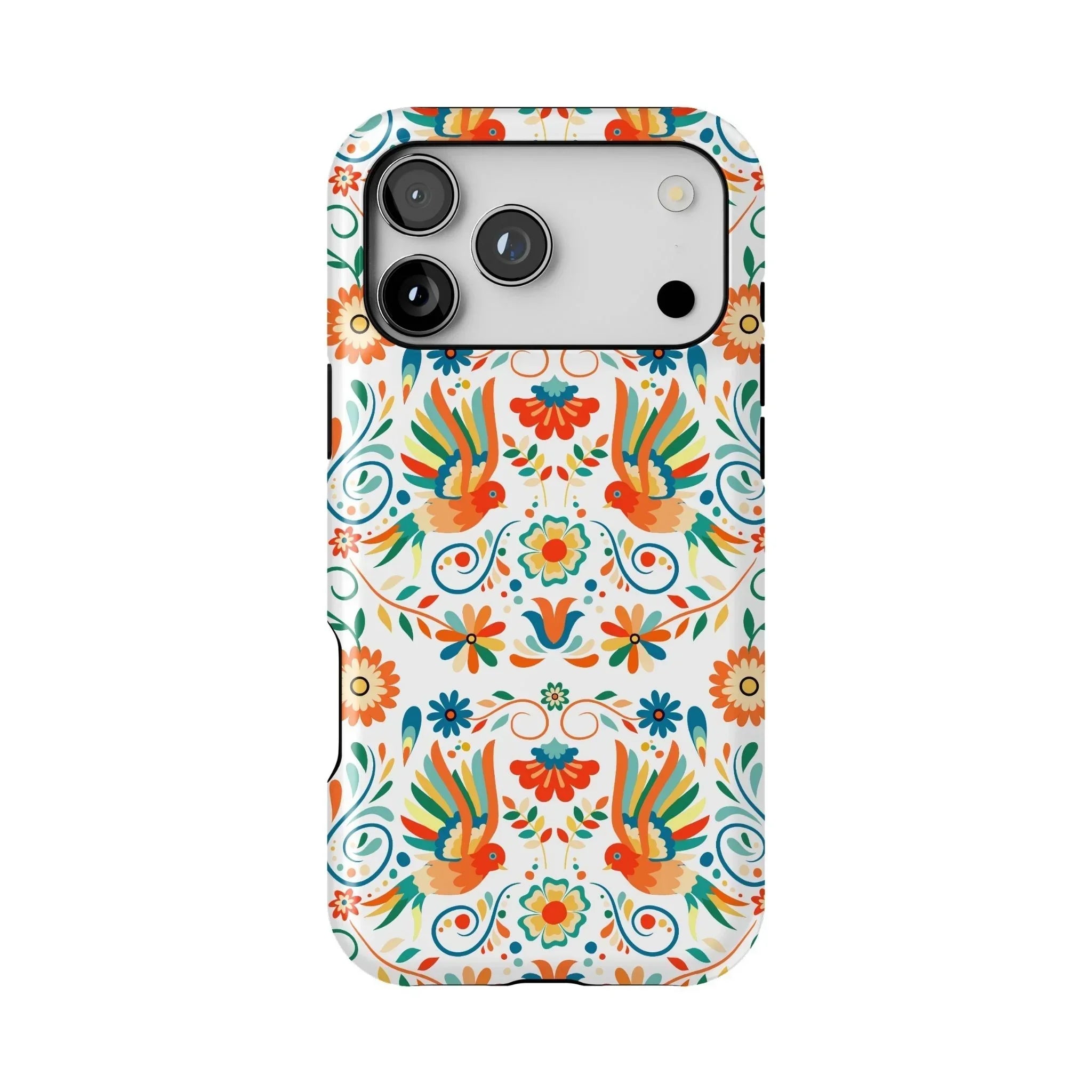 Mexican Otomi Print Tough MagSafe iPhone Case - The Global Wanderer