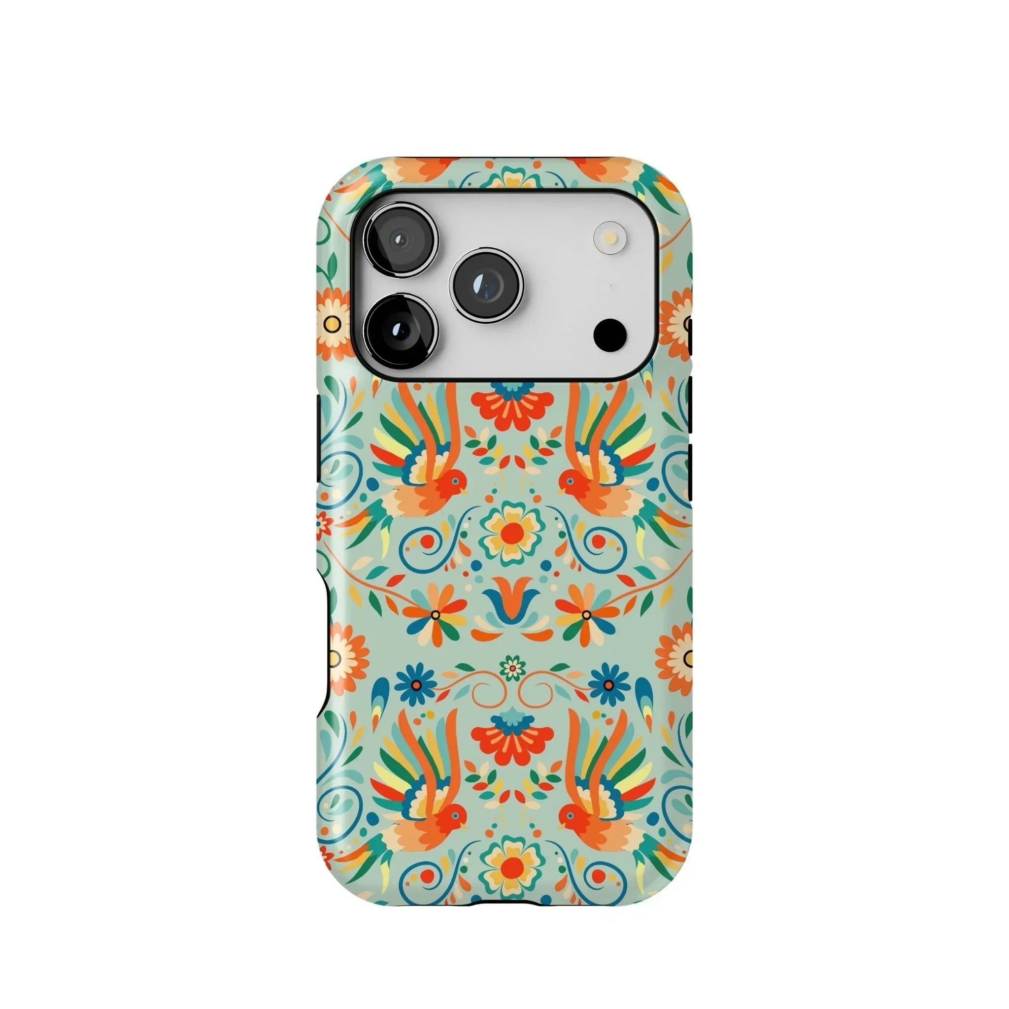 Mexican Otomi Print Tough MagSafe iPhone Case - The Global Wanderer