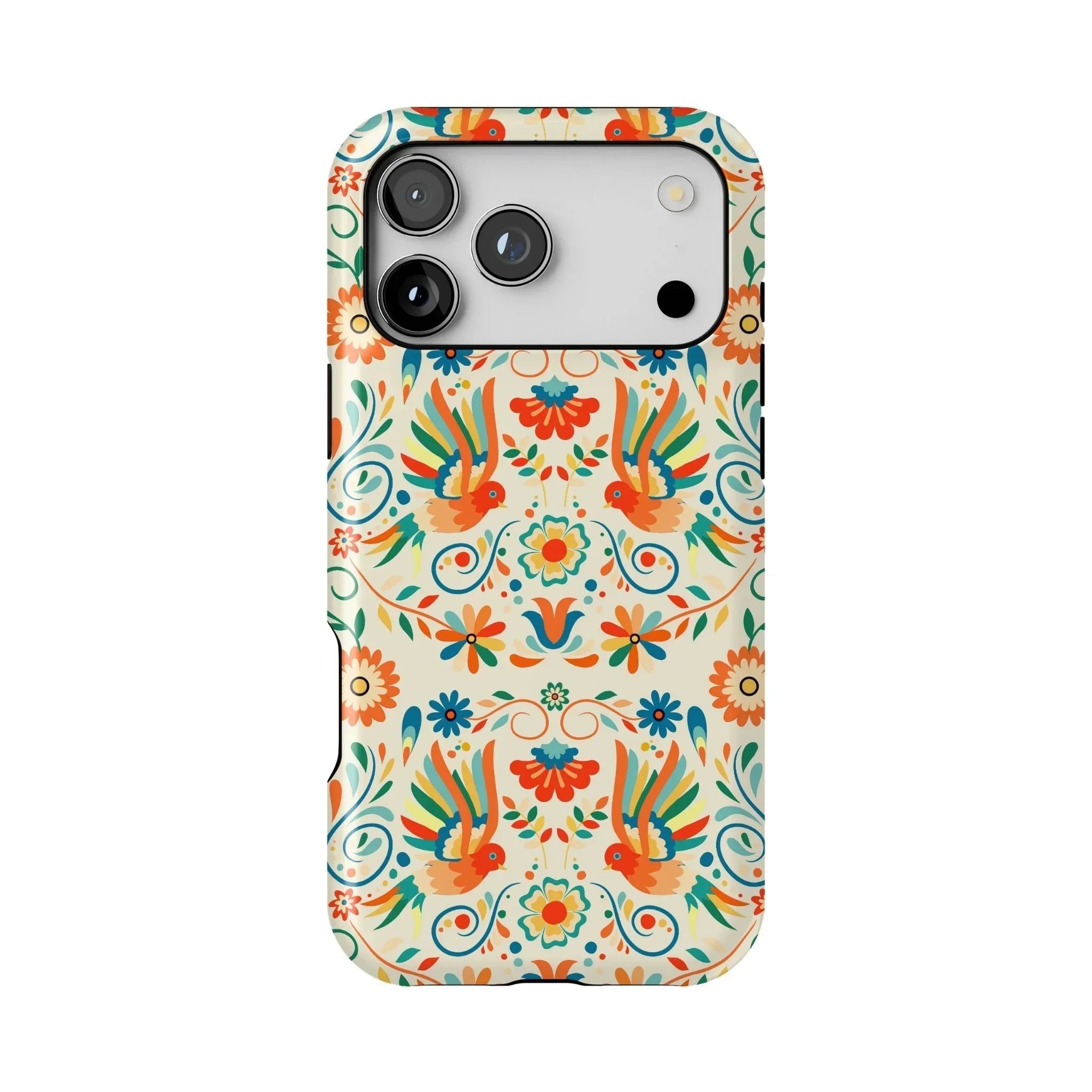 Mexican Otomi Print Tough MagSafe iPhone Case - The Global Wanderer