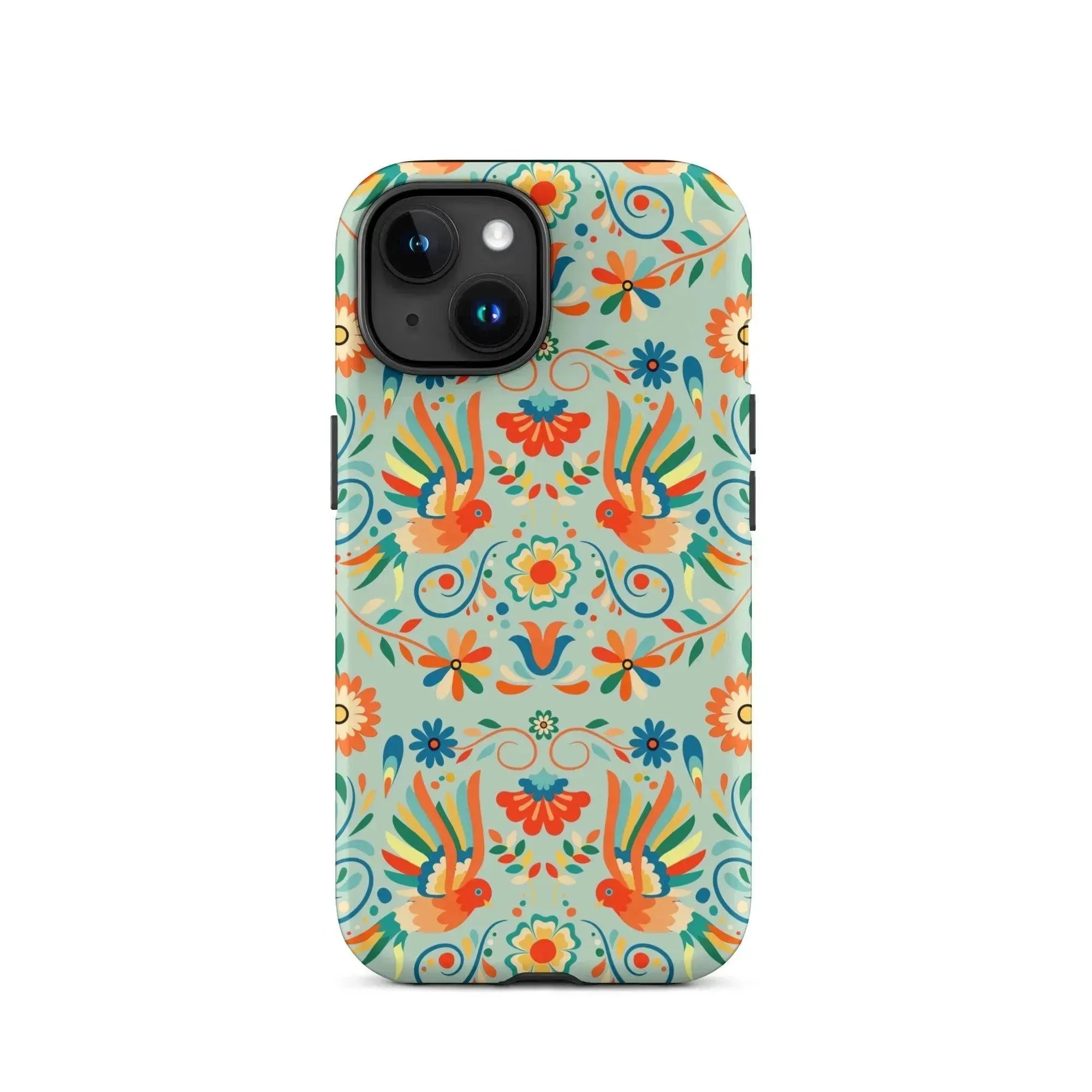 Mexican Otomi Print Tough MagSafe iPhone® Case - The Global Wanderer