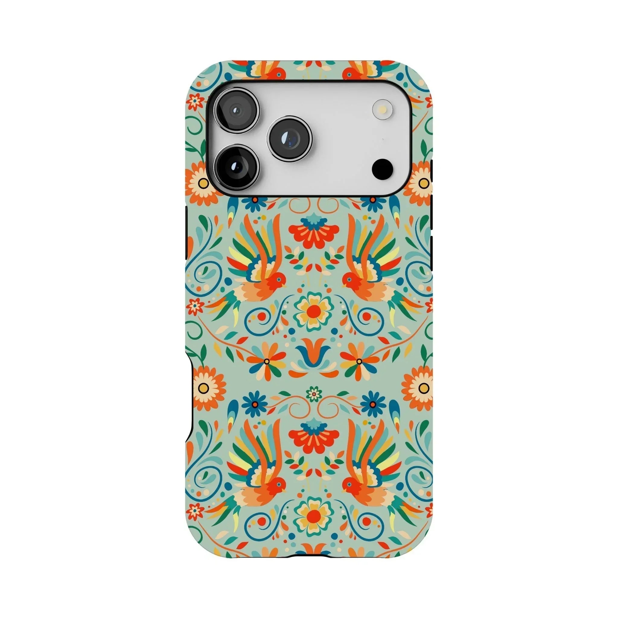 Mexican Otomi Print Tough MagSafe iPhone Case - The Global Wanderer