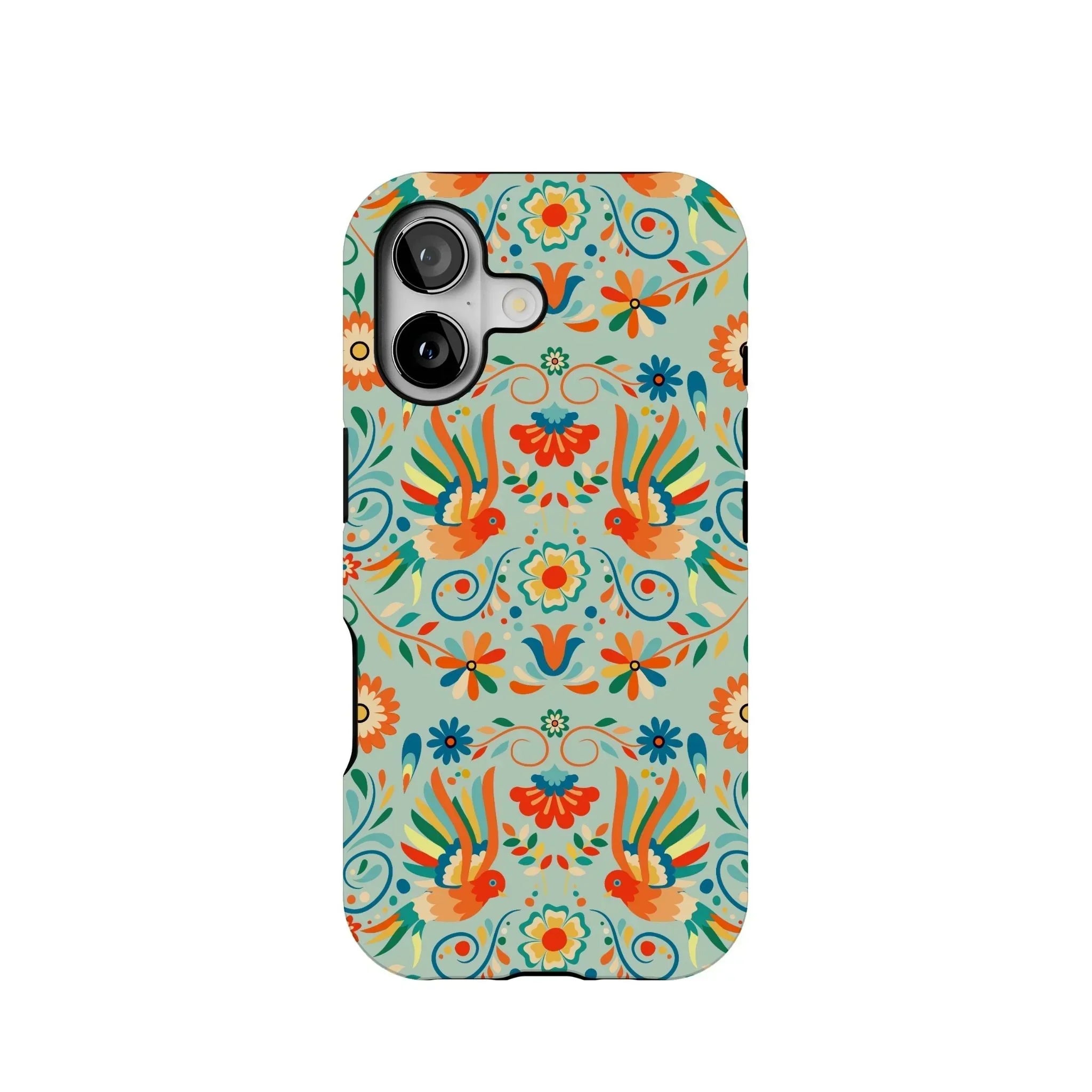 Mexican Otomi Print Tough MagSafe iPhone Case - The Global Wanderer