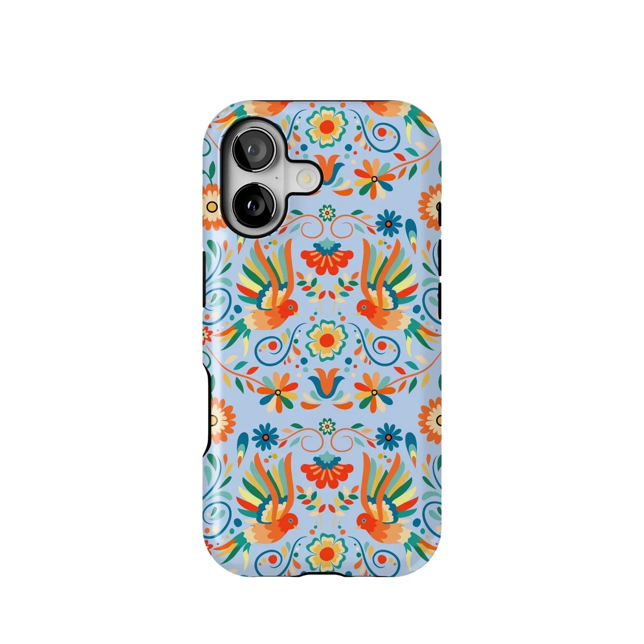 Mexican Otomi Print Tough MagSafe iPhone Case - The Global Wanderer