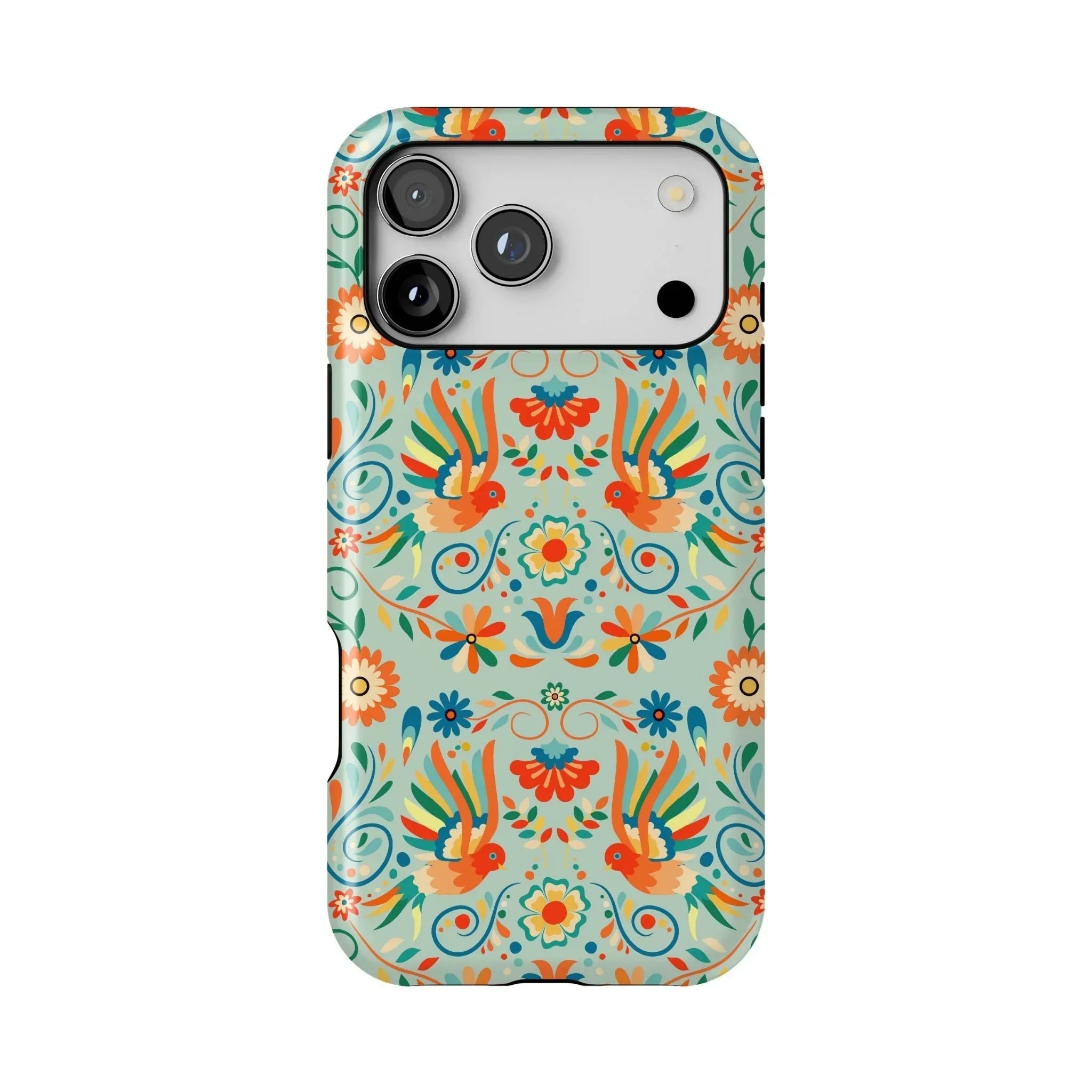 Mexican Otomi Print Tough MagSafe iPhone Case - The Global Wanderer