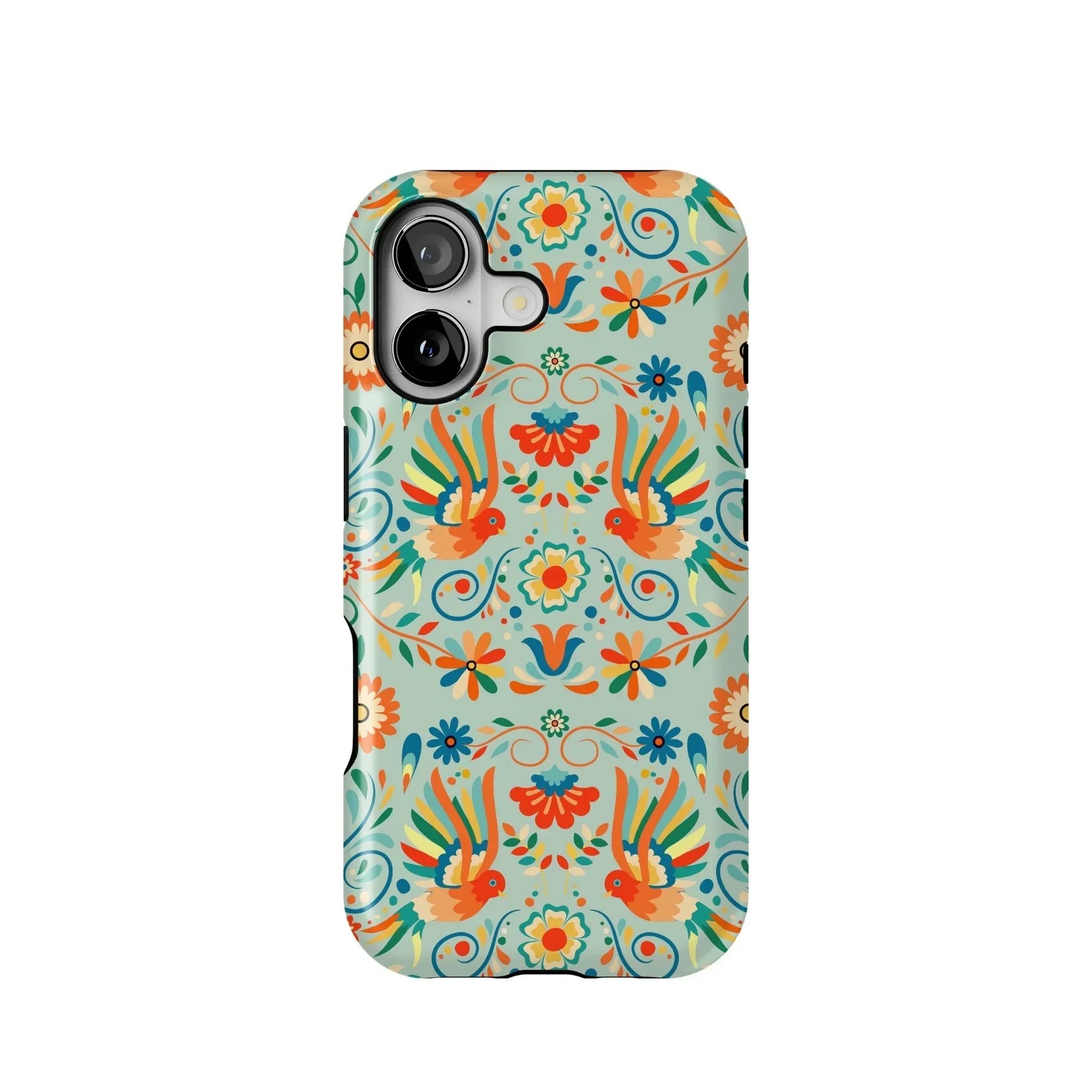 Mexican Otomi Print Tough MagSafe iPhone Case - The Global Wanderer