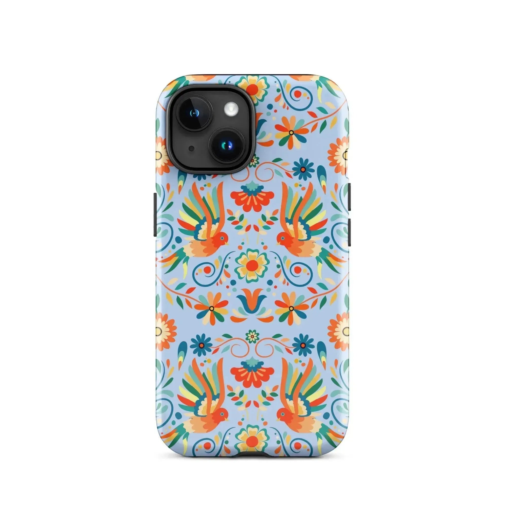 Mexican Otomi Print Tough MagSafe iPhone® Case - The Global Wanderer