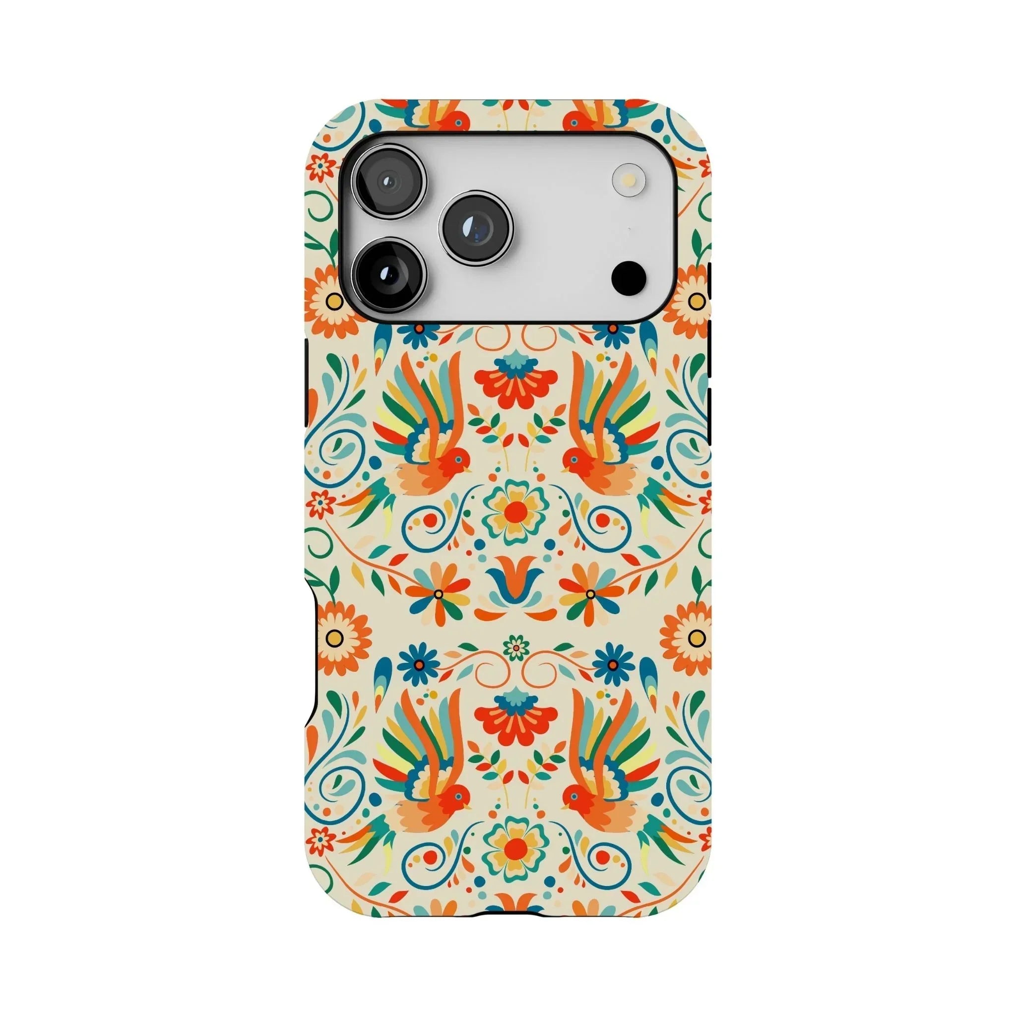 Mexican Otomi Print Tough MagSafe iPhone Case - The Global Wanderer