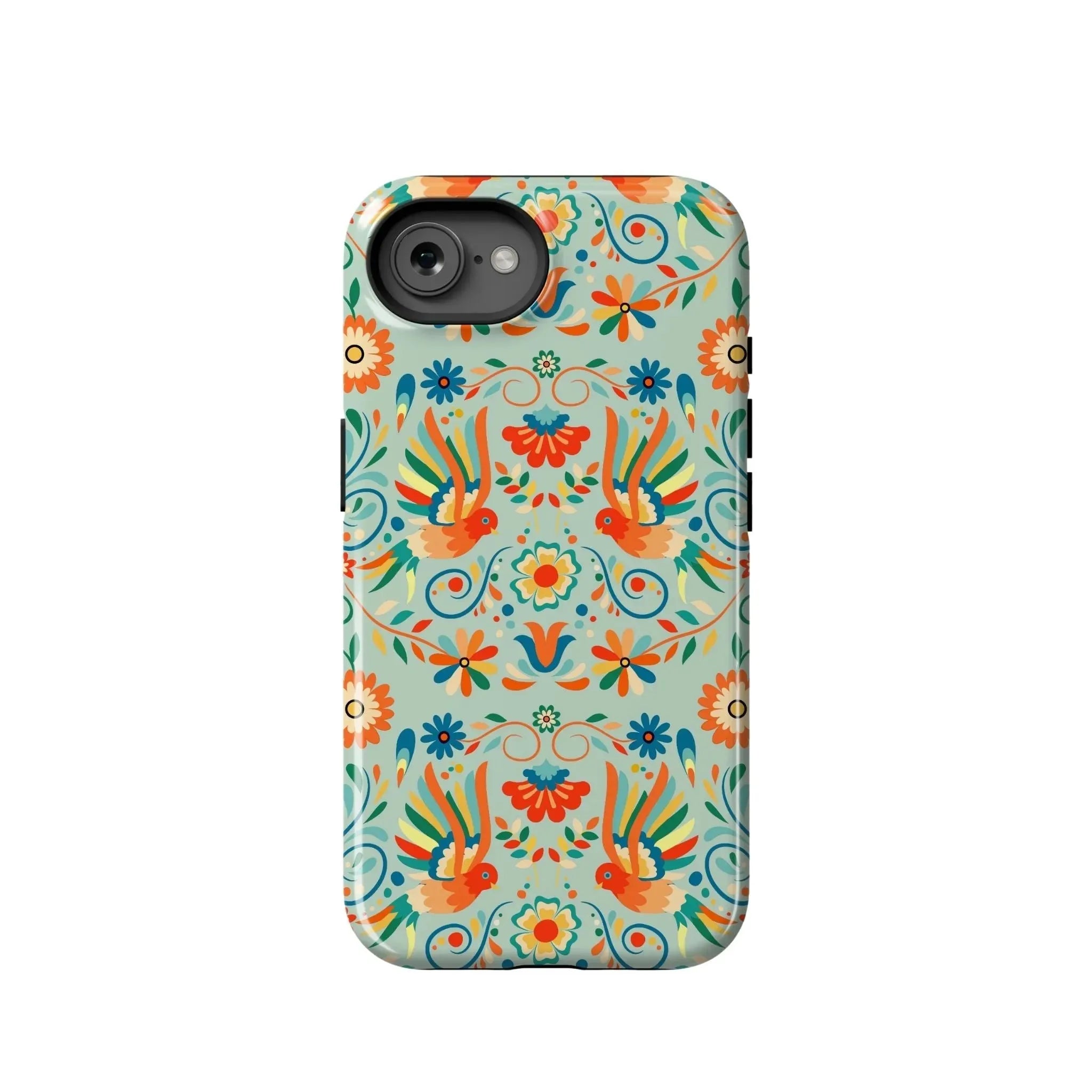 Mexican Otomi Print Tough MagSafe iPhone® Case - The Global Wanderer